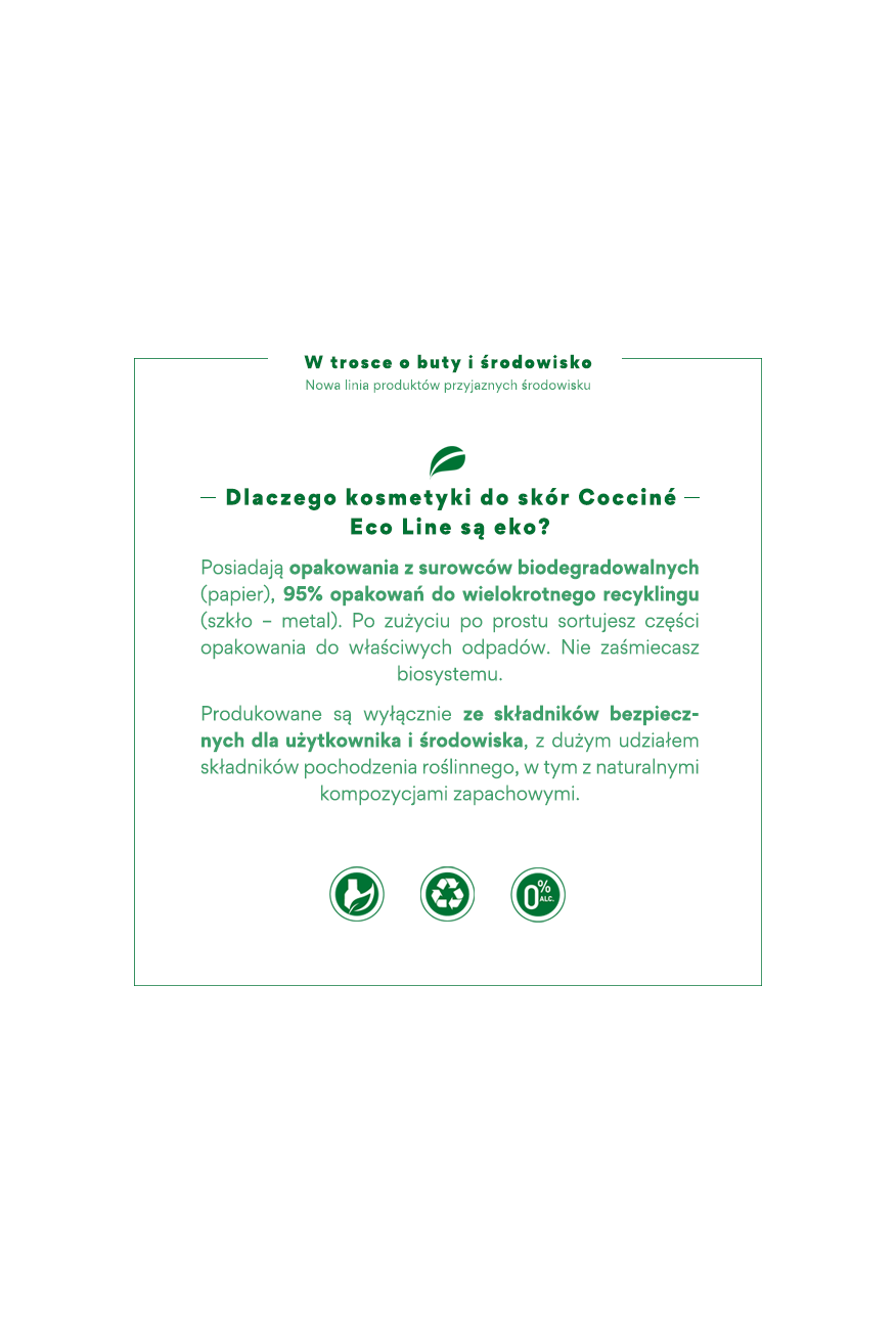 
                Coccine - Krem do obuwia do skór licowych czarny - 5900949523118