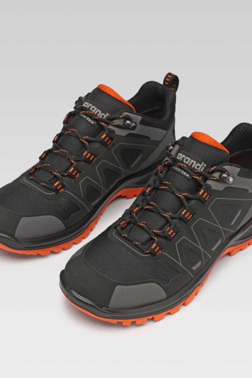 
                Sprandi Outdoor Performance - Obuwie sportowe czarne sznurowane - 5903698652542