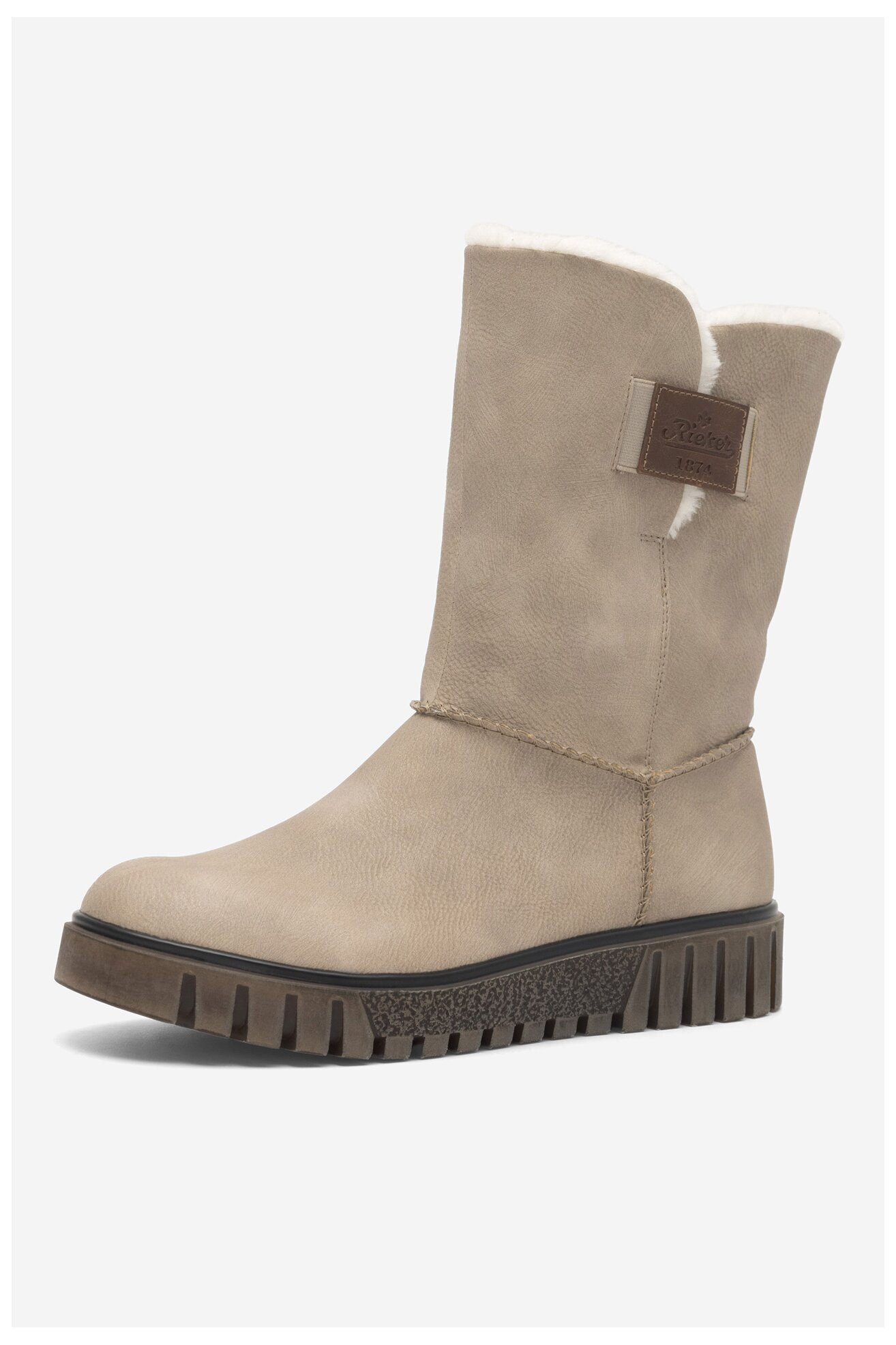 Botki Rieker Y3456-60 Beżowy