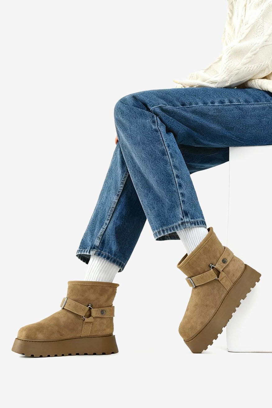 G-STAR RAW - Śniegowce zamszowe ocieplane - 5906751515143