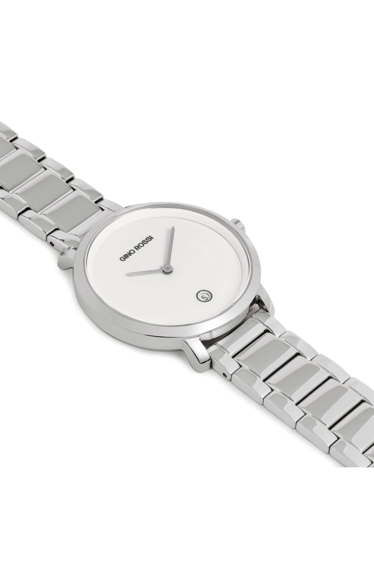 Zegarek Gino Rossi GR WOMEN WATCH 02032211 Srebrny