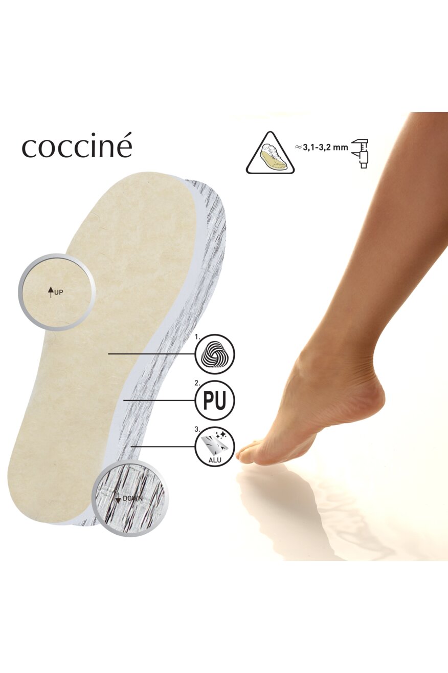 
                Coccine - Wkładki ocieplające bezbarwne, Wkładki do butów ocieplające - 5907546513047