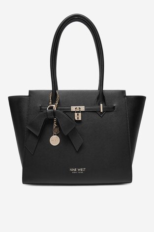 Сумка З Ремінцем NINE WEST CEO-CHELSEA-CHARM-III-LX10186 ЧОРНИЙ