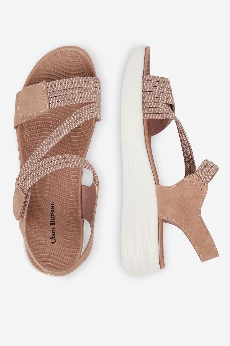 Sandały Clara Barson R24AW02734 Różowy - 5906751119334