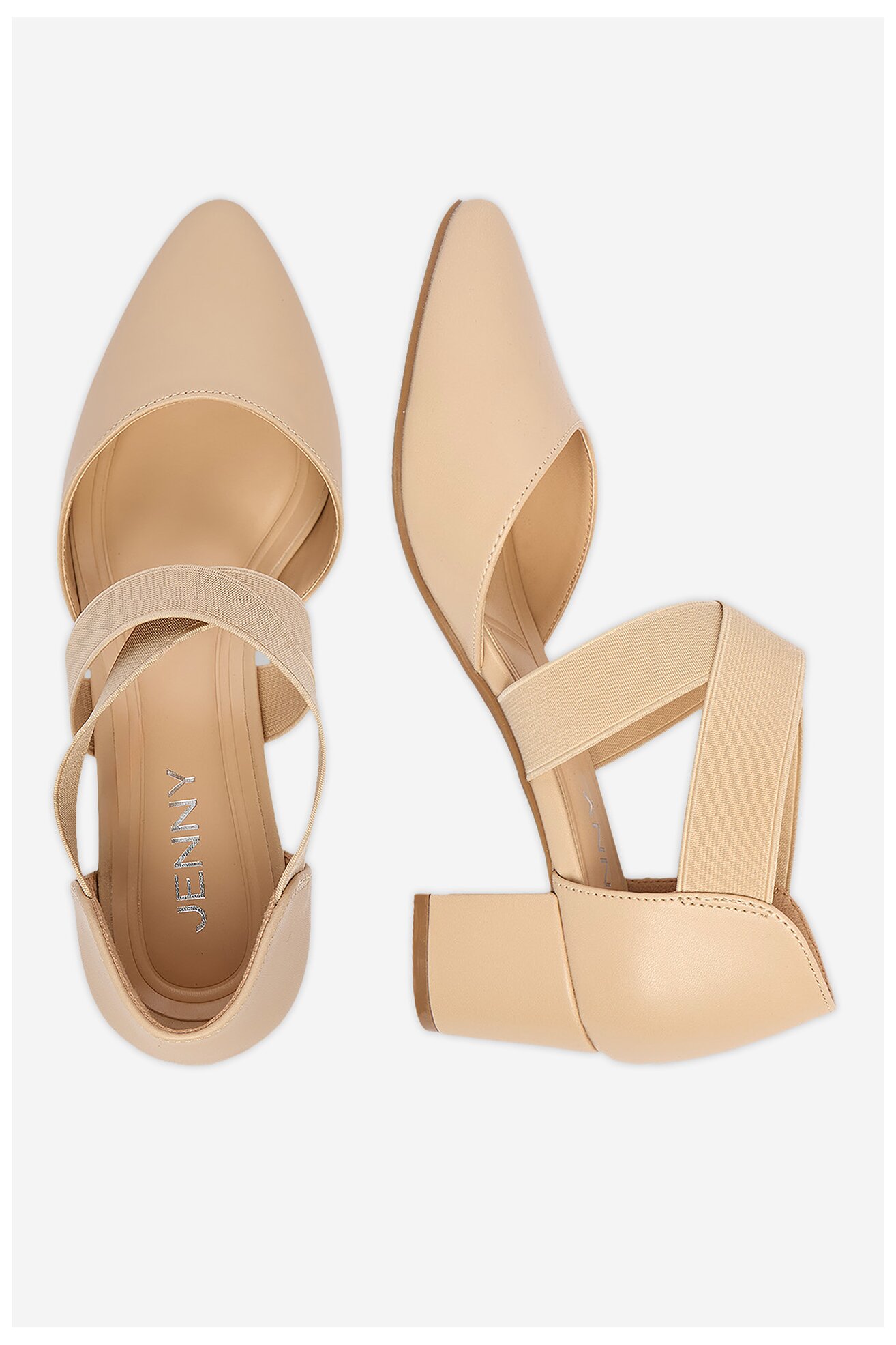 Czółenka Jenny CEO-SW25-7 01 Beżowy