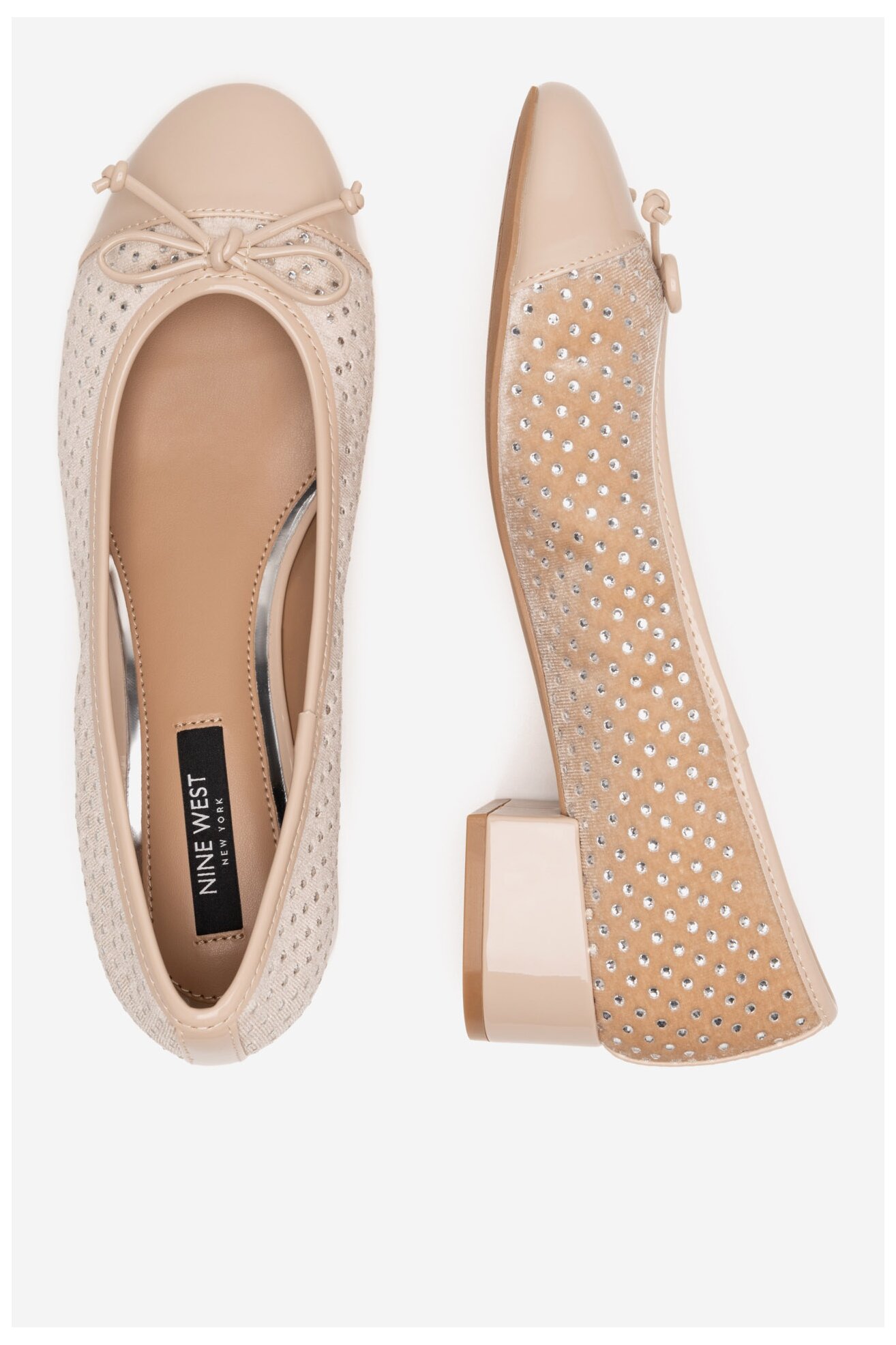 Körömcipő NINE WEST WFA2993-1 BÉZS