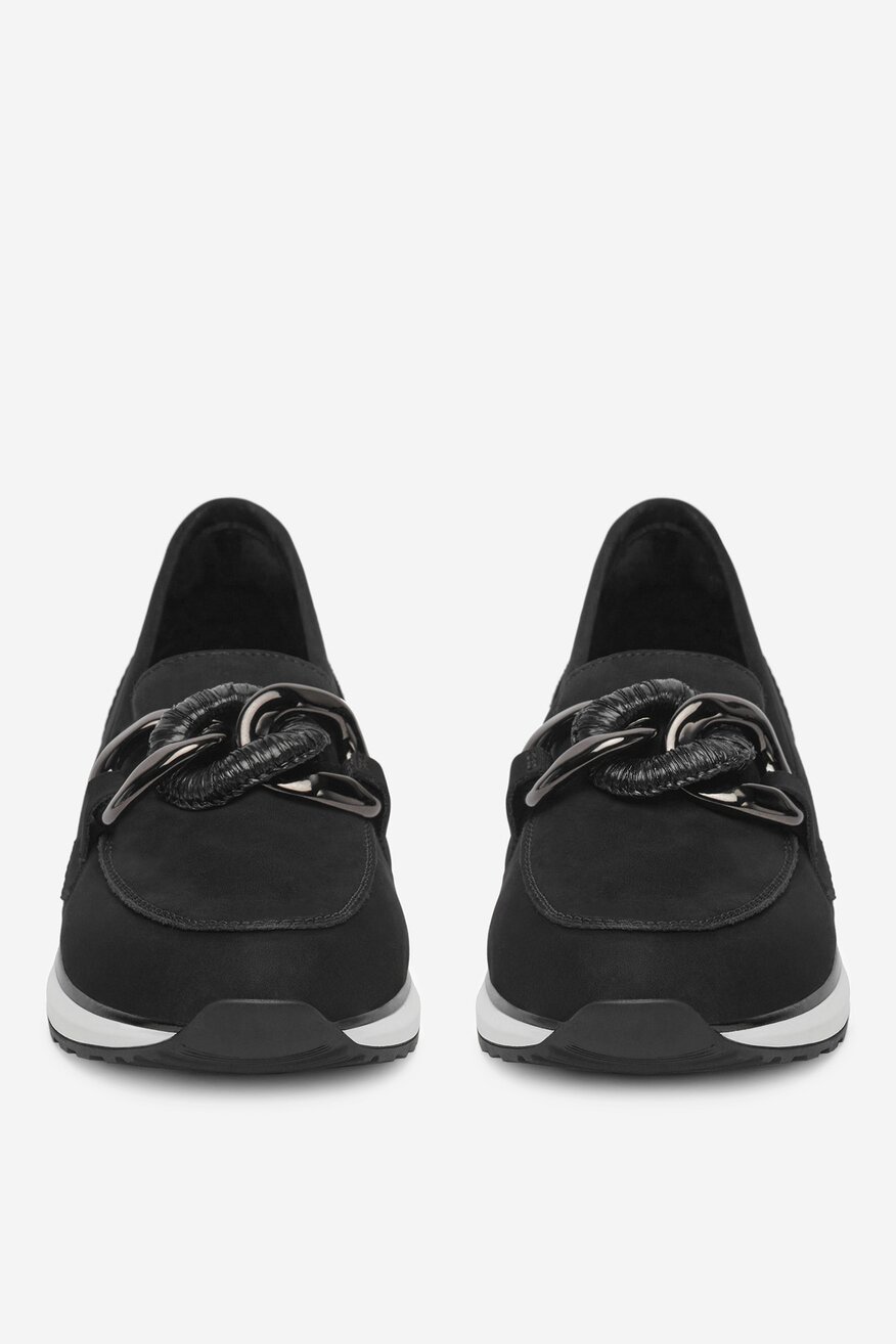 Remonte - Loafersy zamszowe - 2230074040277