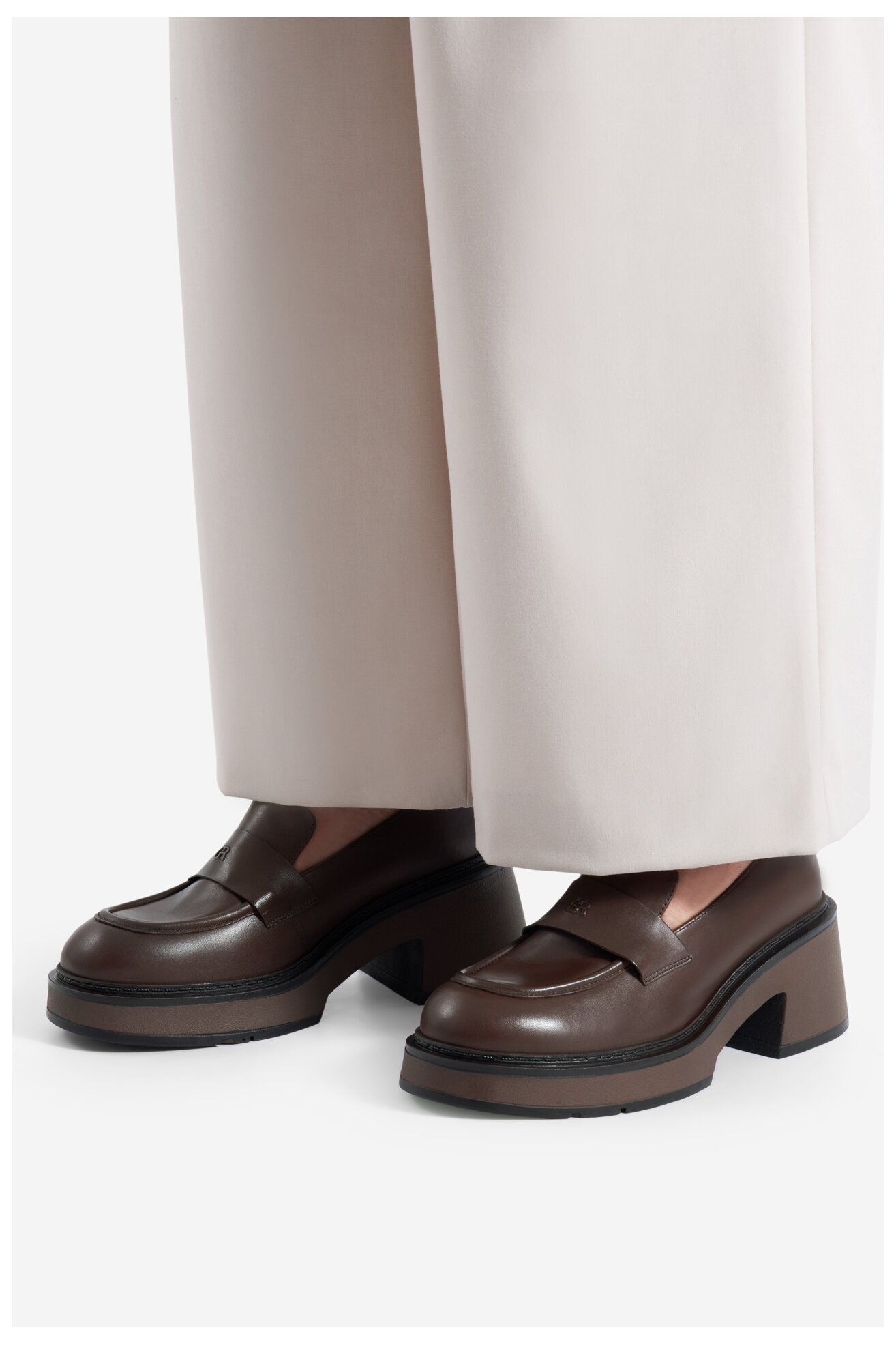 Mokasyn Gino Rossi DOROTA-01W1-001 Brązowy