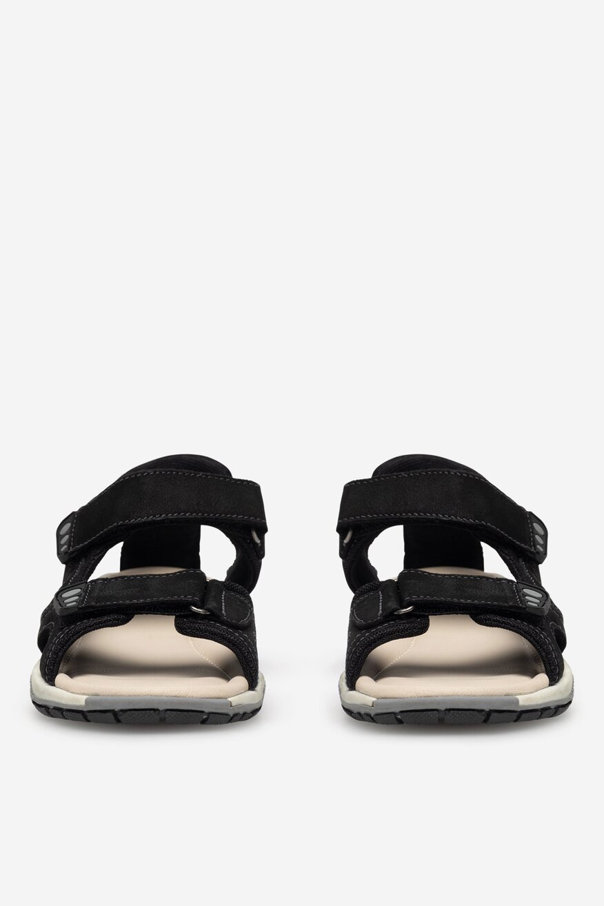 
                Lasocki Young - Sandały skórzane na rzepy - 5905588554332