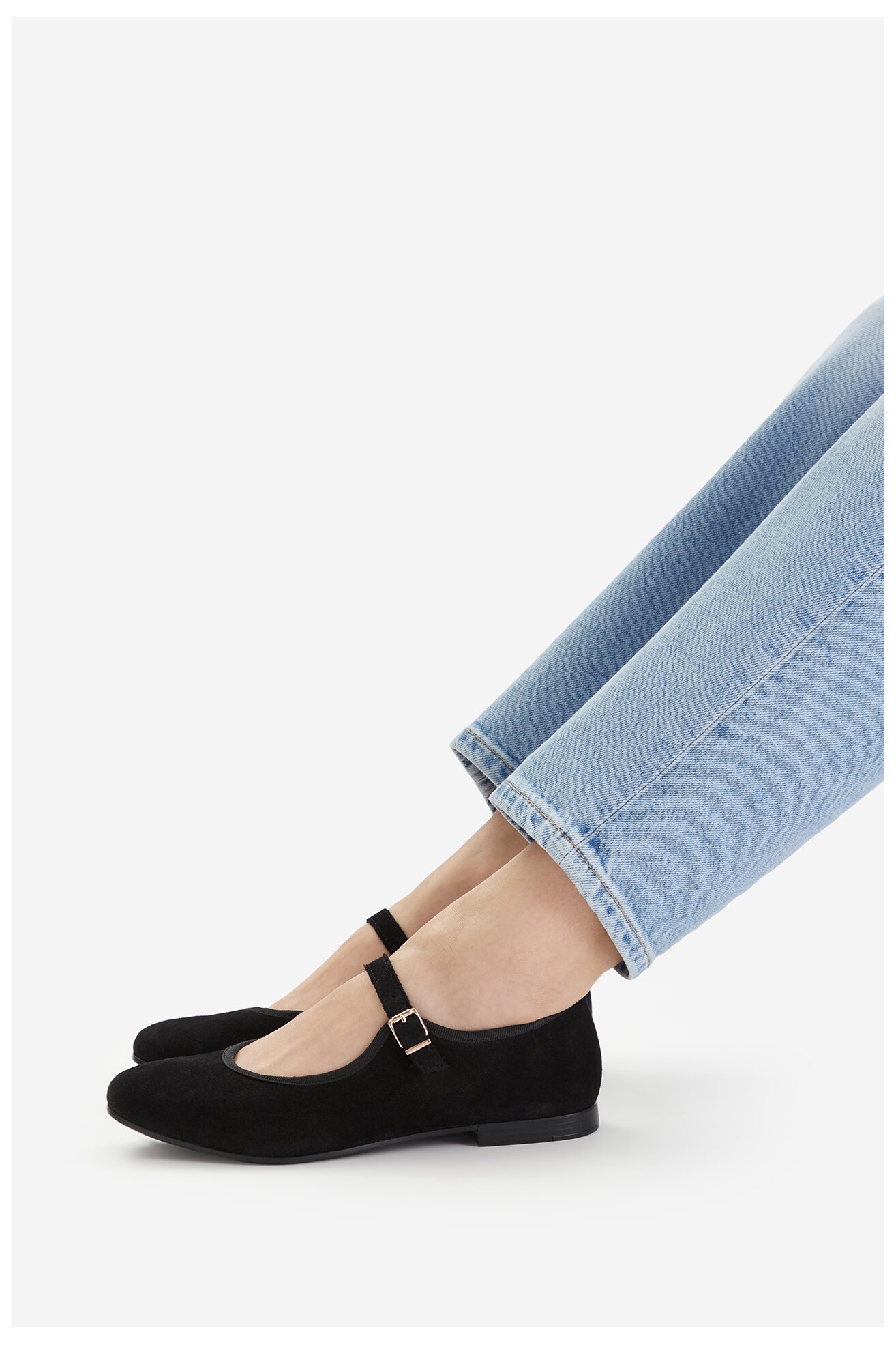 Baleriny Lasocki CEO-RST-WOLLY-10 Czarny