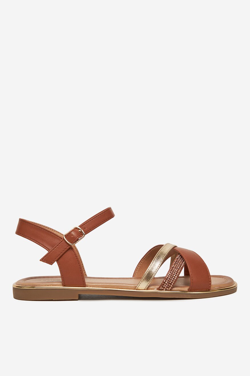Szandál Clara Barson CAMEL - 5903698723358