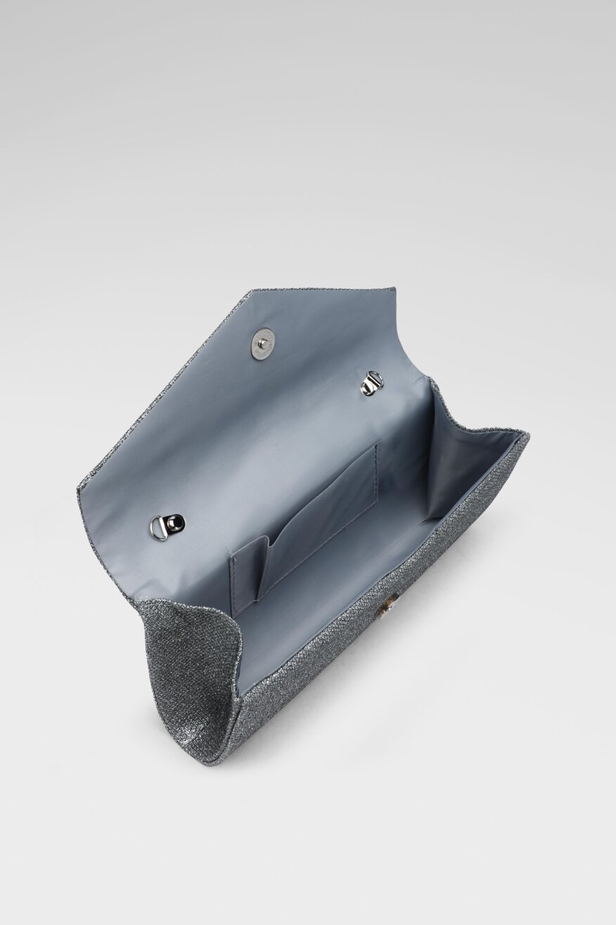 
                Jenny Fairy - Torebka z efektem glitter srebrna - 5903698165899