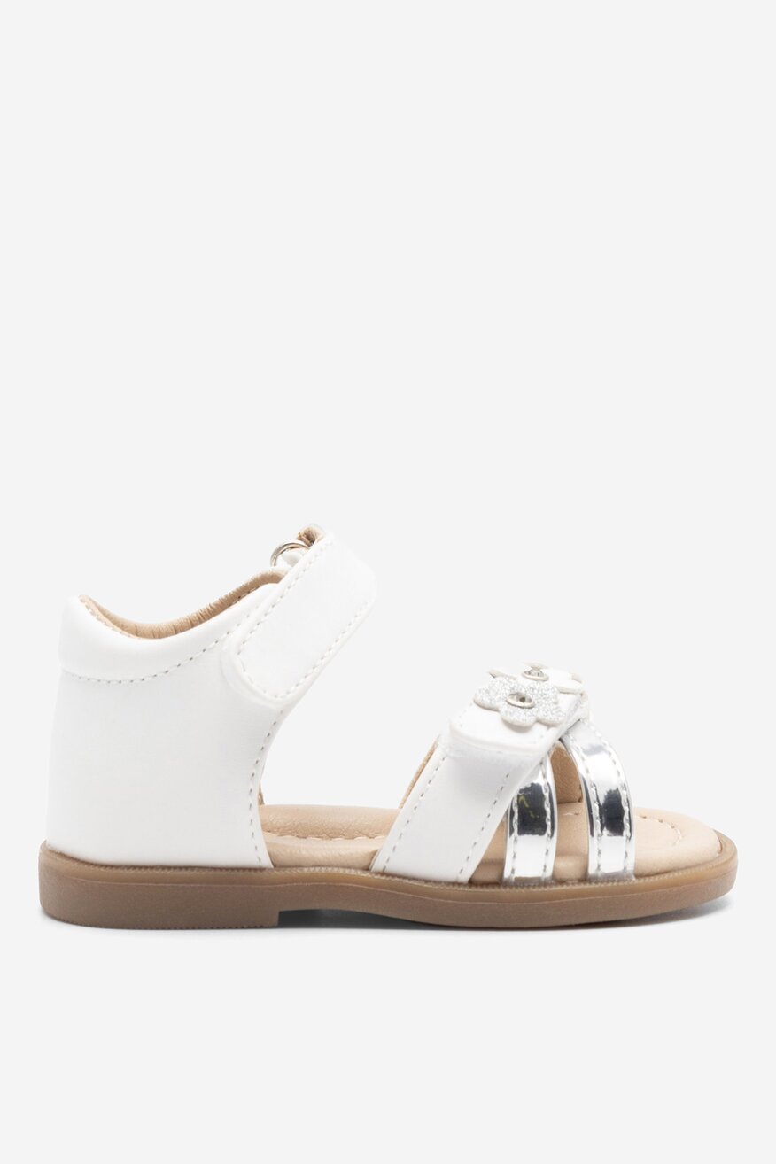 
                Nelli Blu - Sandały białe - 5904862827216