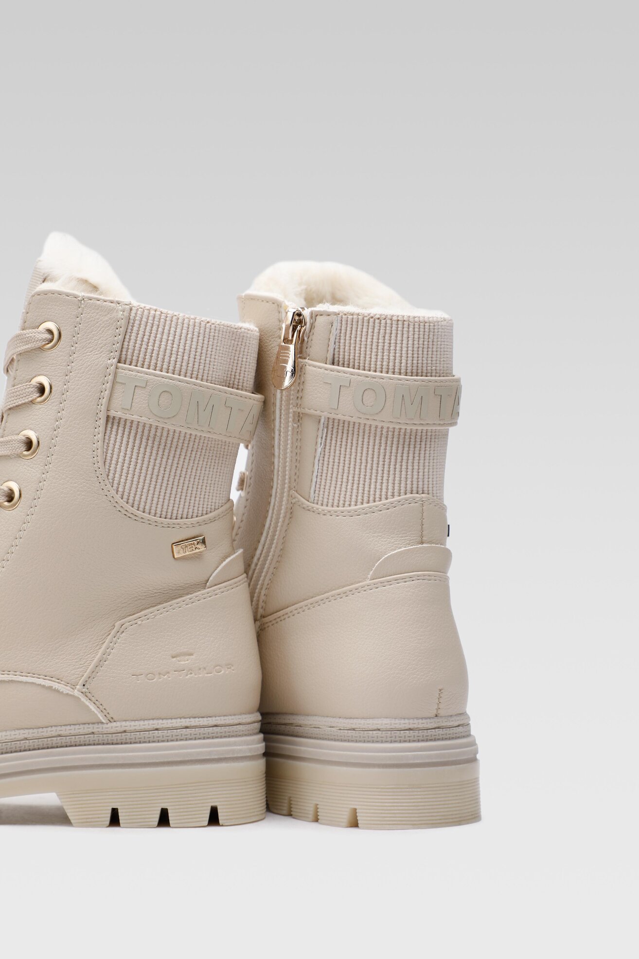 Trzewiki Tom Tailor 429561090 Beżowy