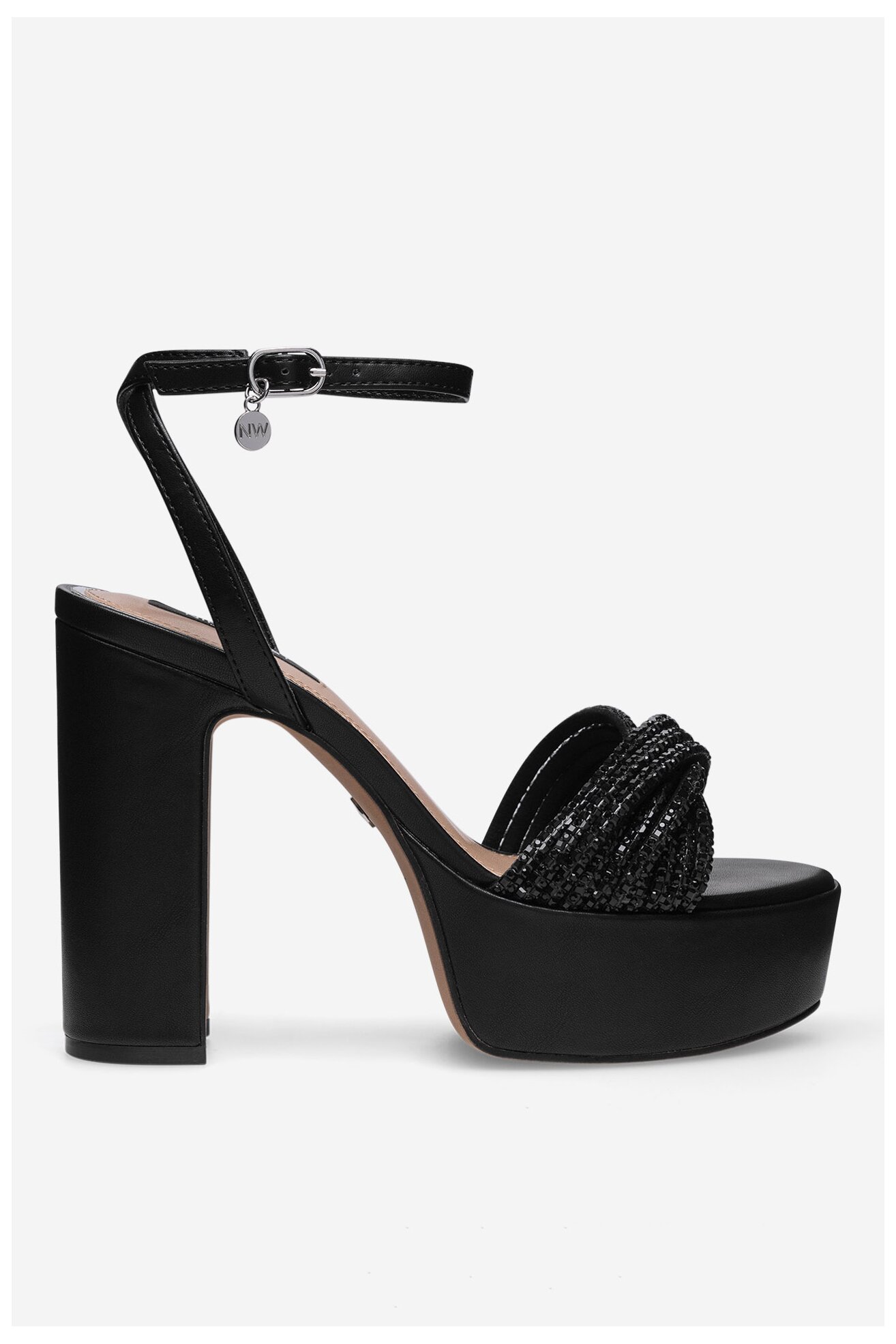 Szandál NINE WEST WFA2736-1 FEKETE