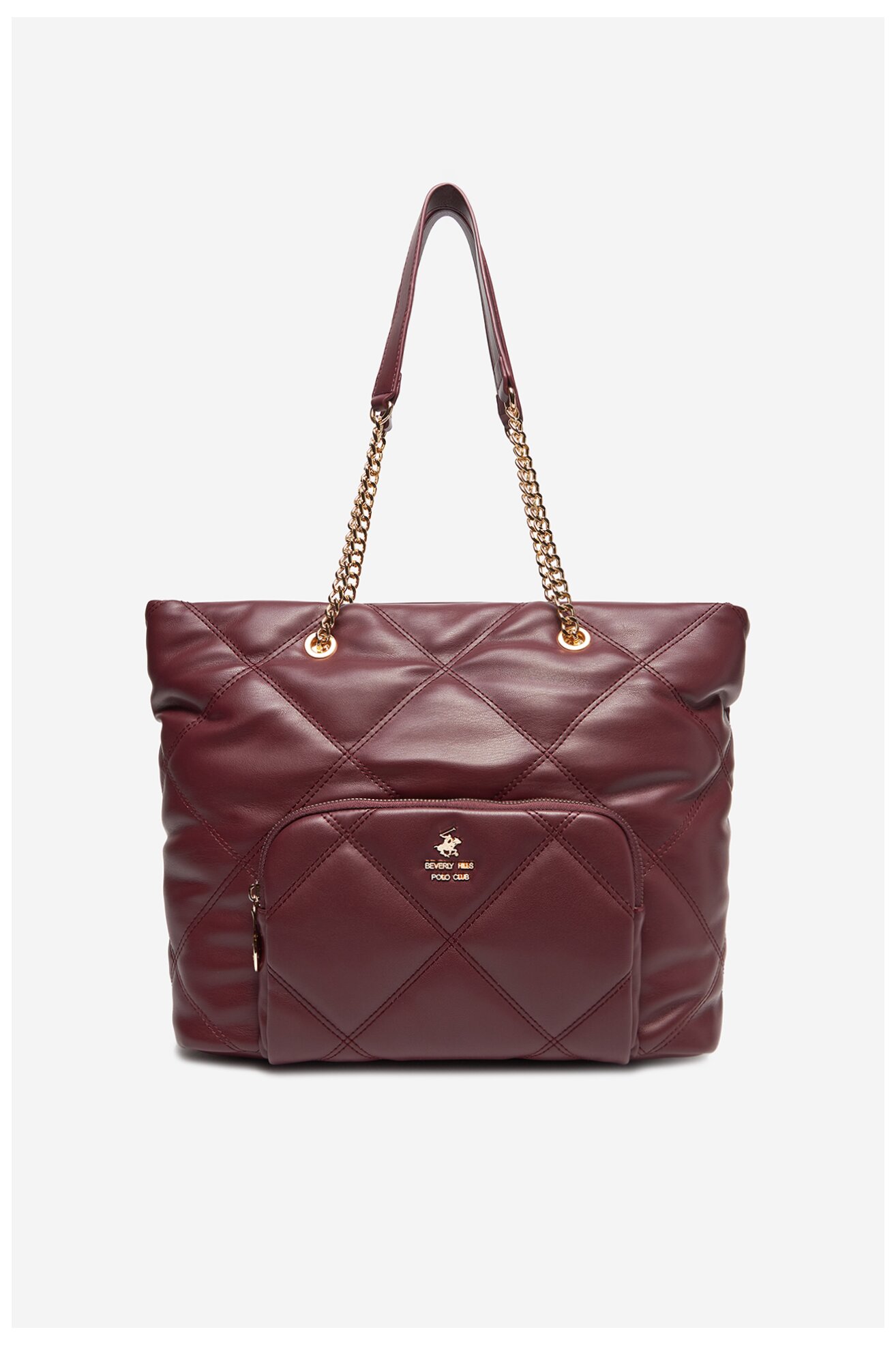 Сумка З Ремінцем Beverly Hills Polo Club CEO-BHPC-C-010-08 БОРДОВИЙ