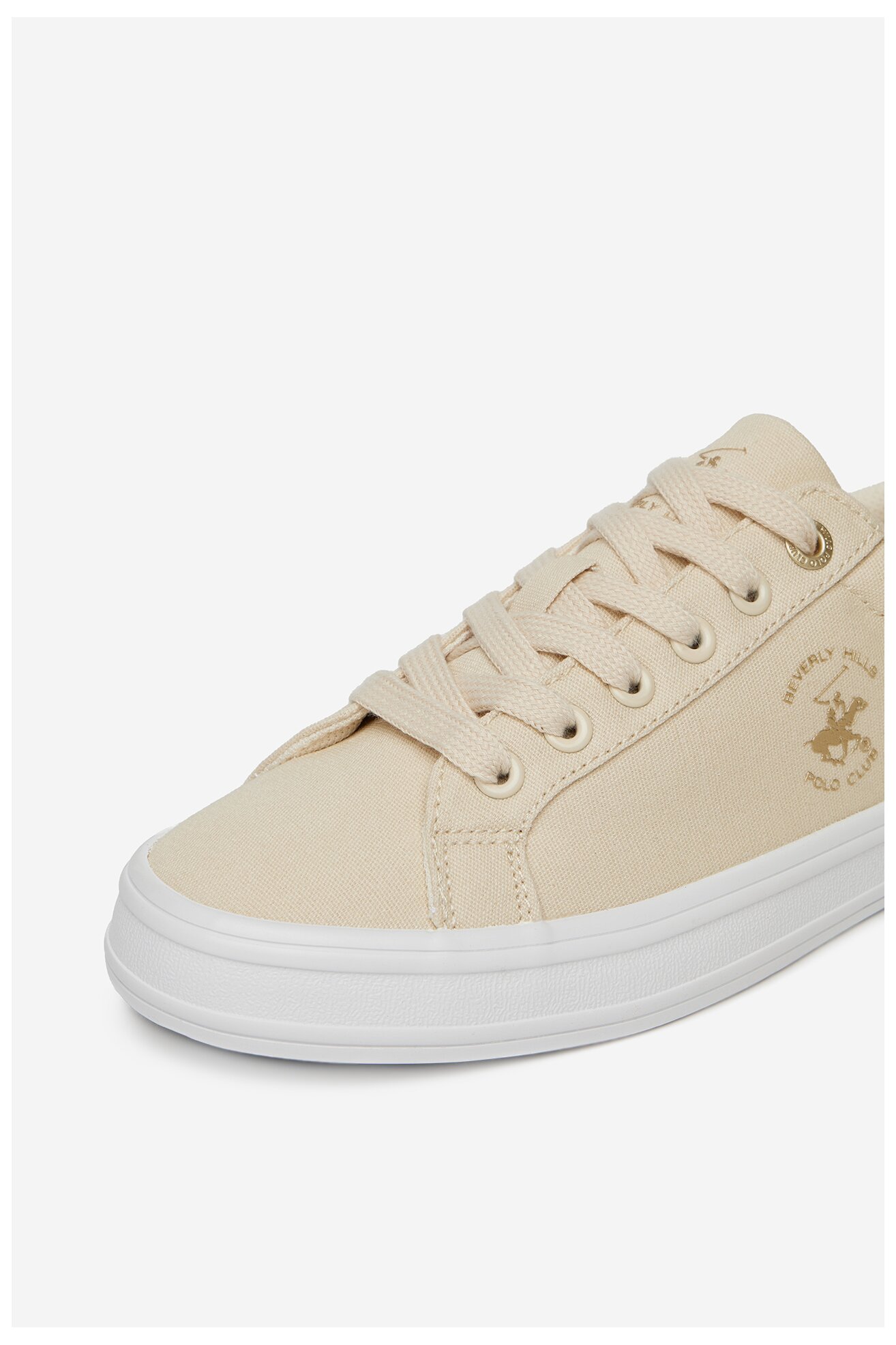 Vászoncipő Beverly Hills Polo Club V12-839 BÉZS