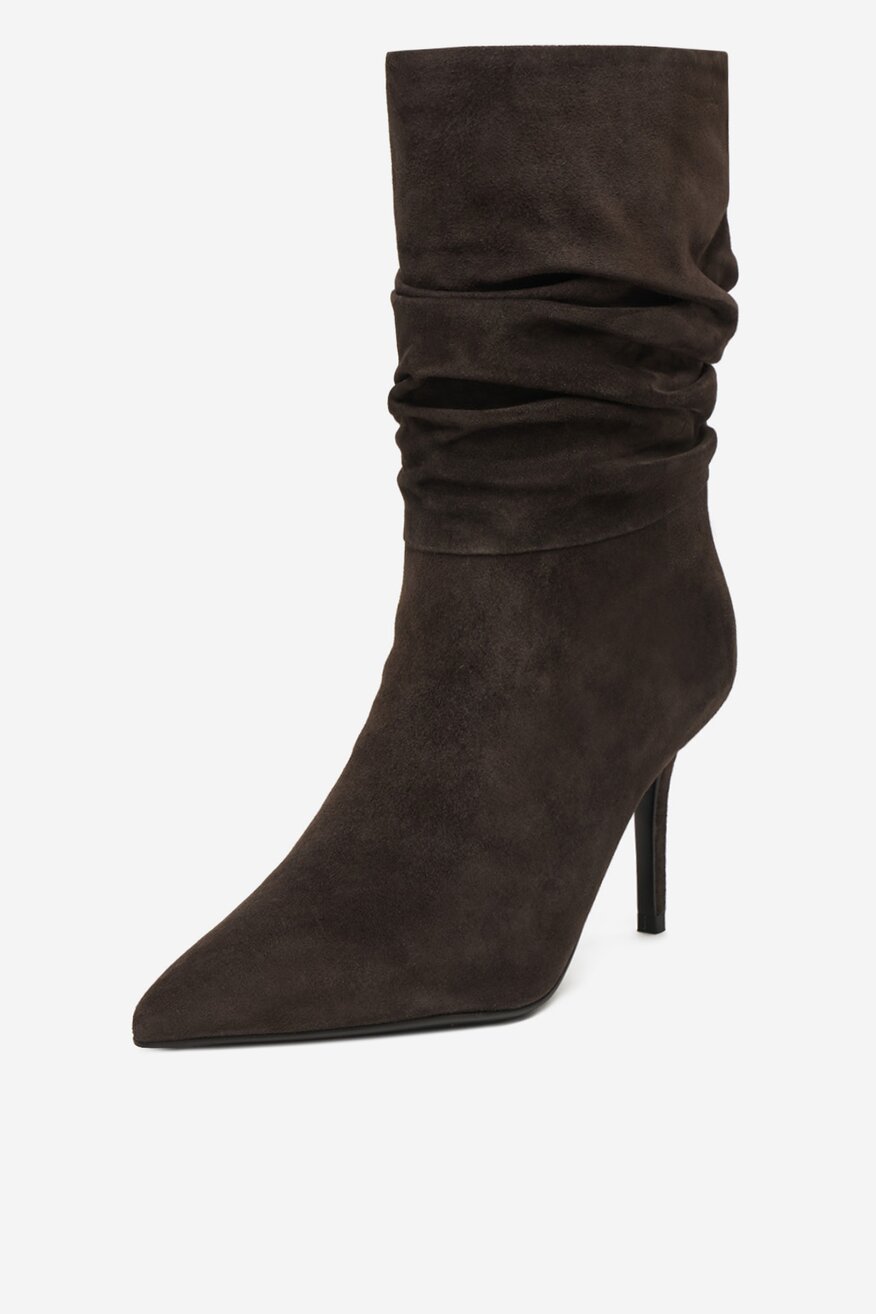 Gino Rossi - Botki zamszowe - 5906751322444