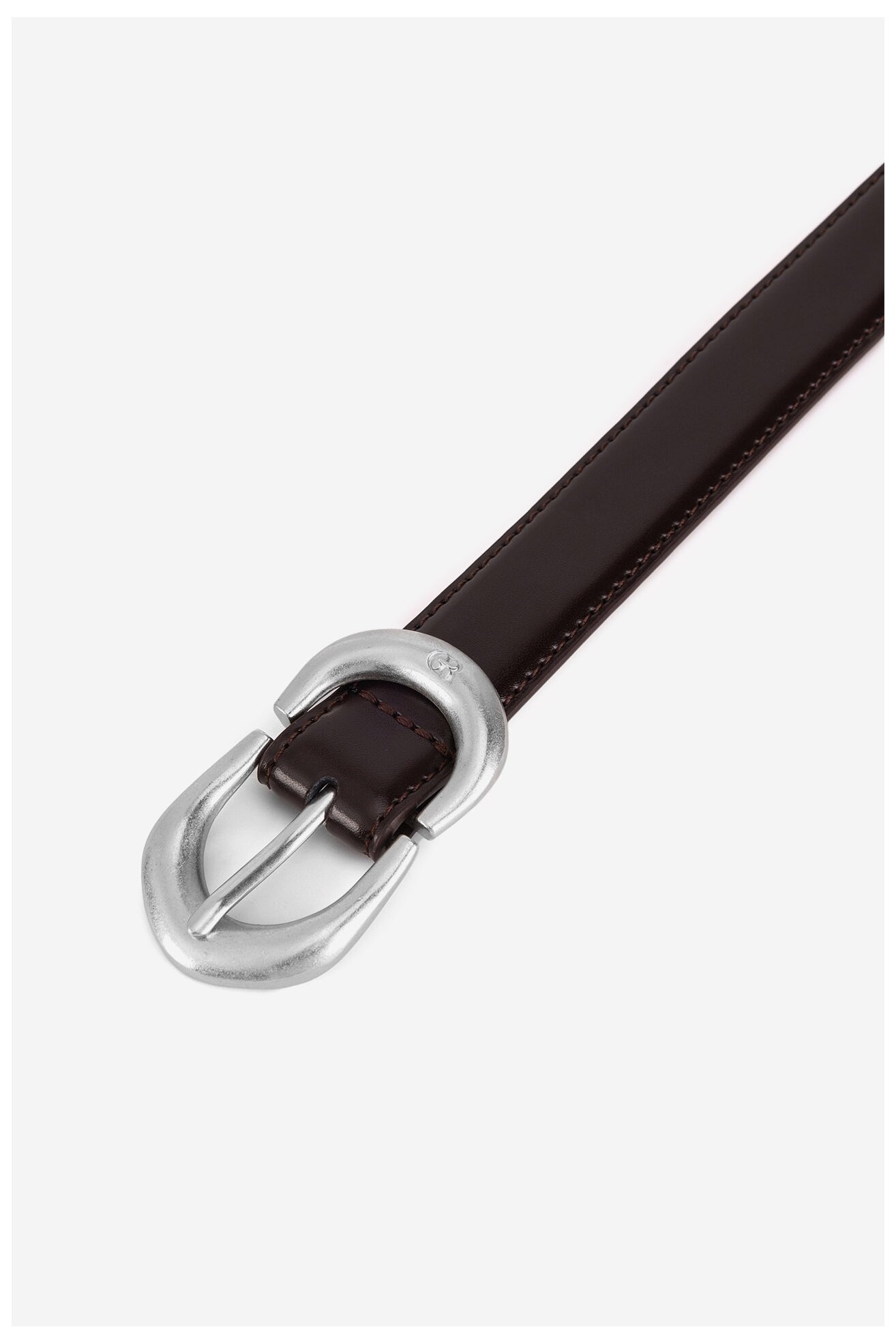 Pasek damski Gino Rossi BLYL24010-SLV Brązowy