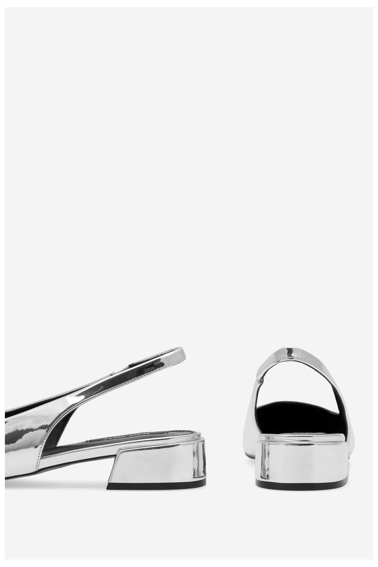 Baleriny NINE WEST WFA2609-1 Srebrny