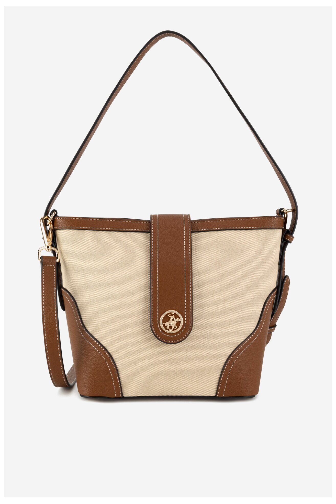 Torebka Beverly Hills Polo Club BHPC-C-013-07 Camel