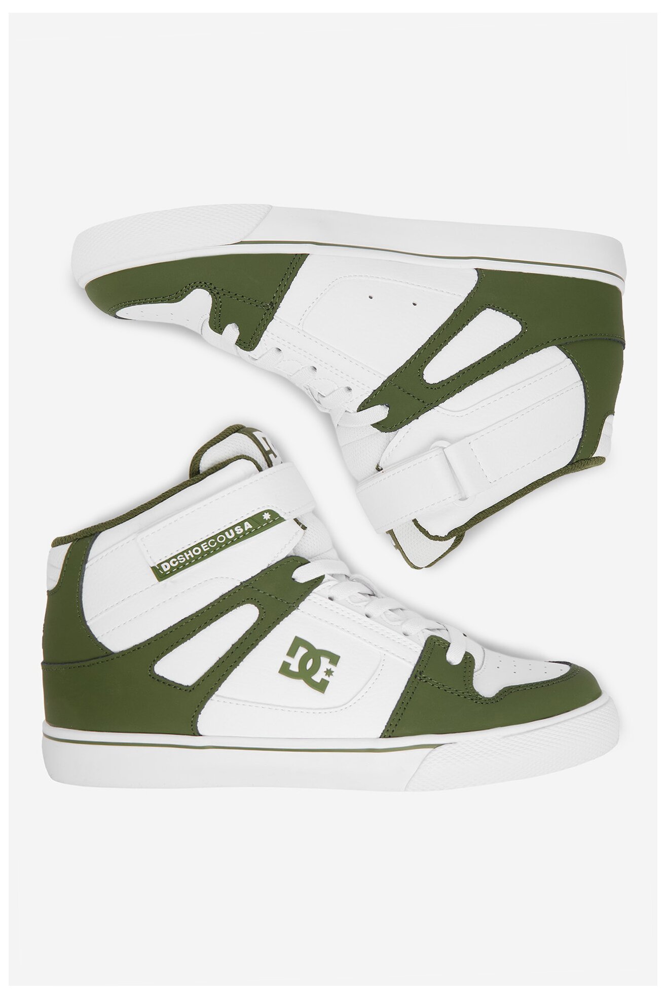 Obuwie sportowe DC Shoes EO-PURE HI TOP EV BOYS DC01795301 Biały
