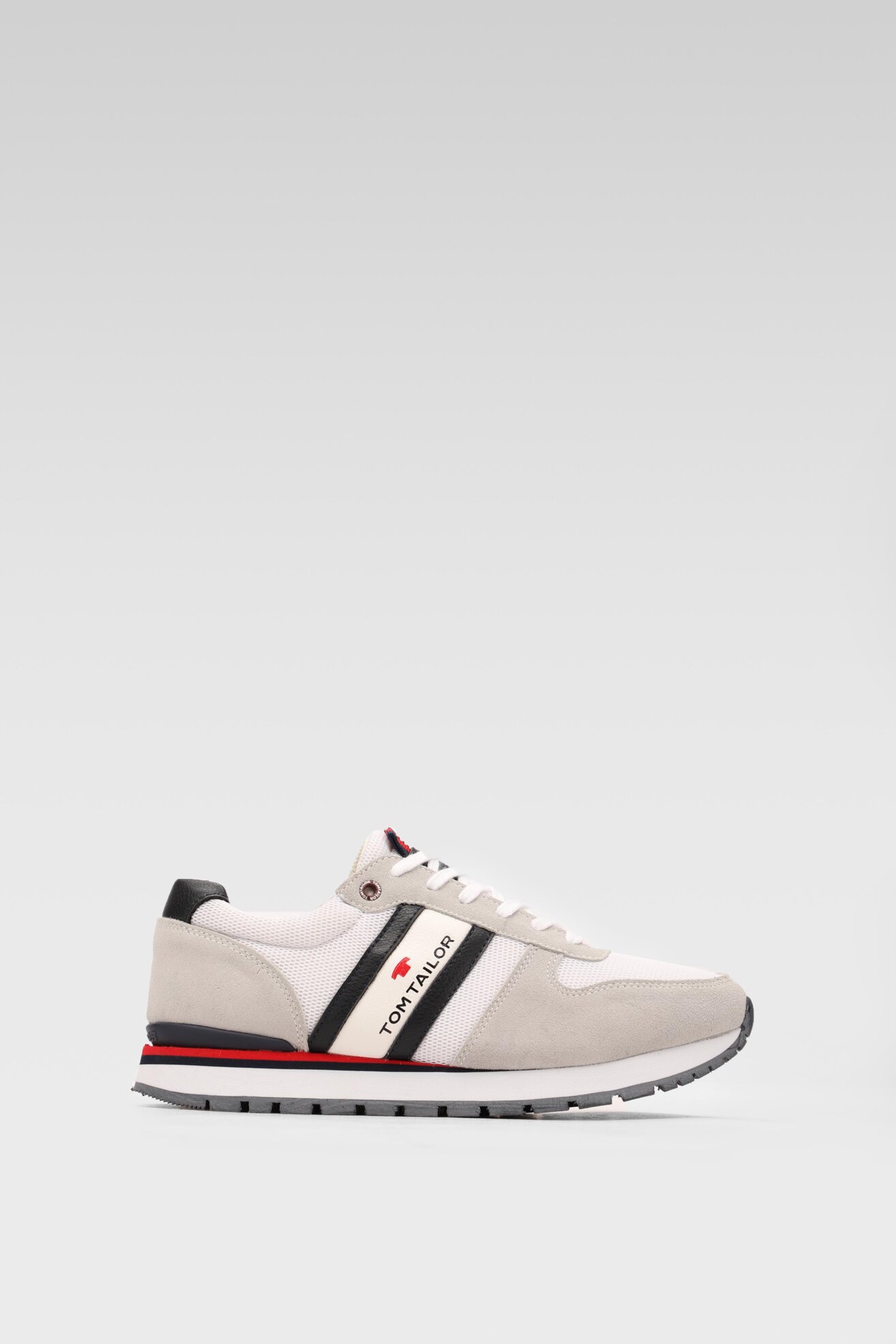 Półbuty Tom Tailor 118250100 Biały