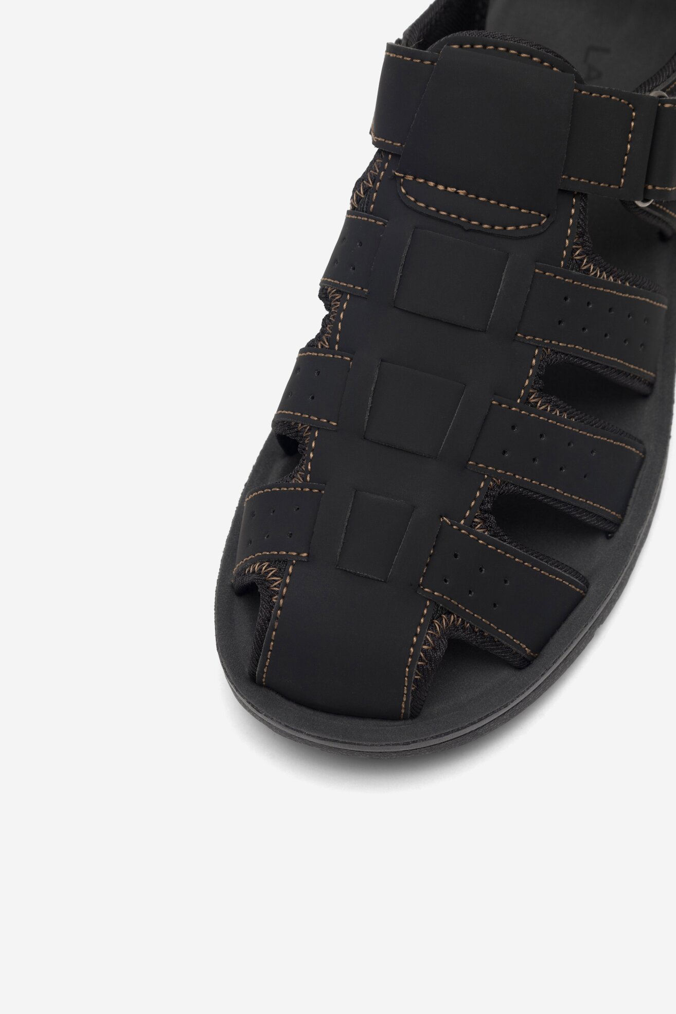 Сандалі Lanetti MSS20504-01 ЧОРНИЙ