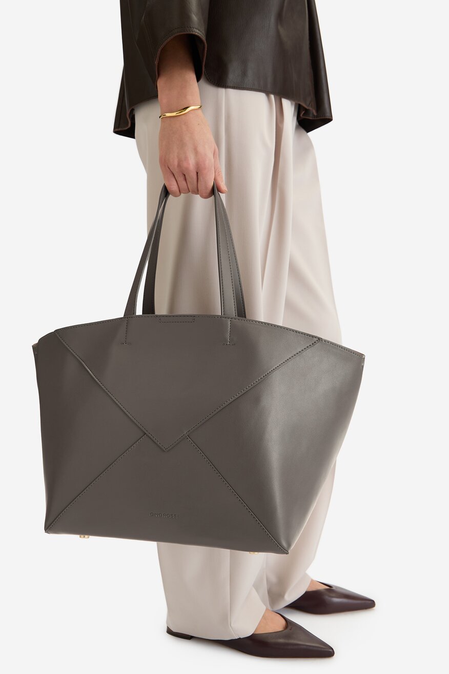 
                Сумка З Ремінцем Gino Rossi СІРИЙ - 5906751622971