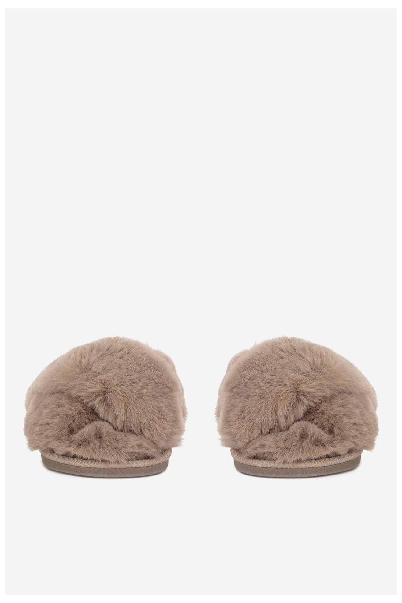 Kapcie DeeZee WFA3204-2 Beżowy ciemny