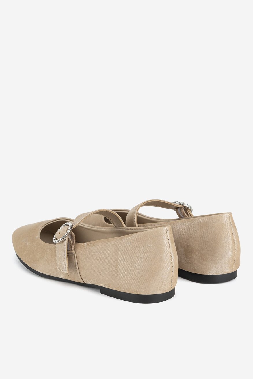 Baleriny Jenny HY2T616-7 Beżowy - 5904862999128