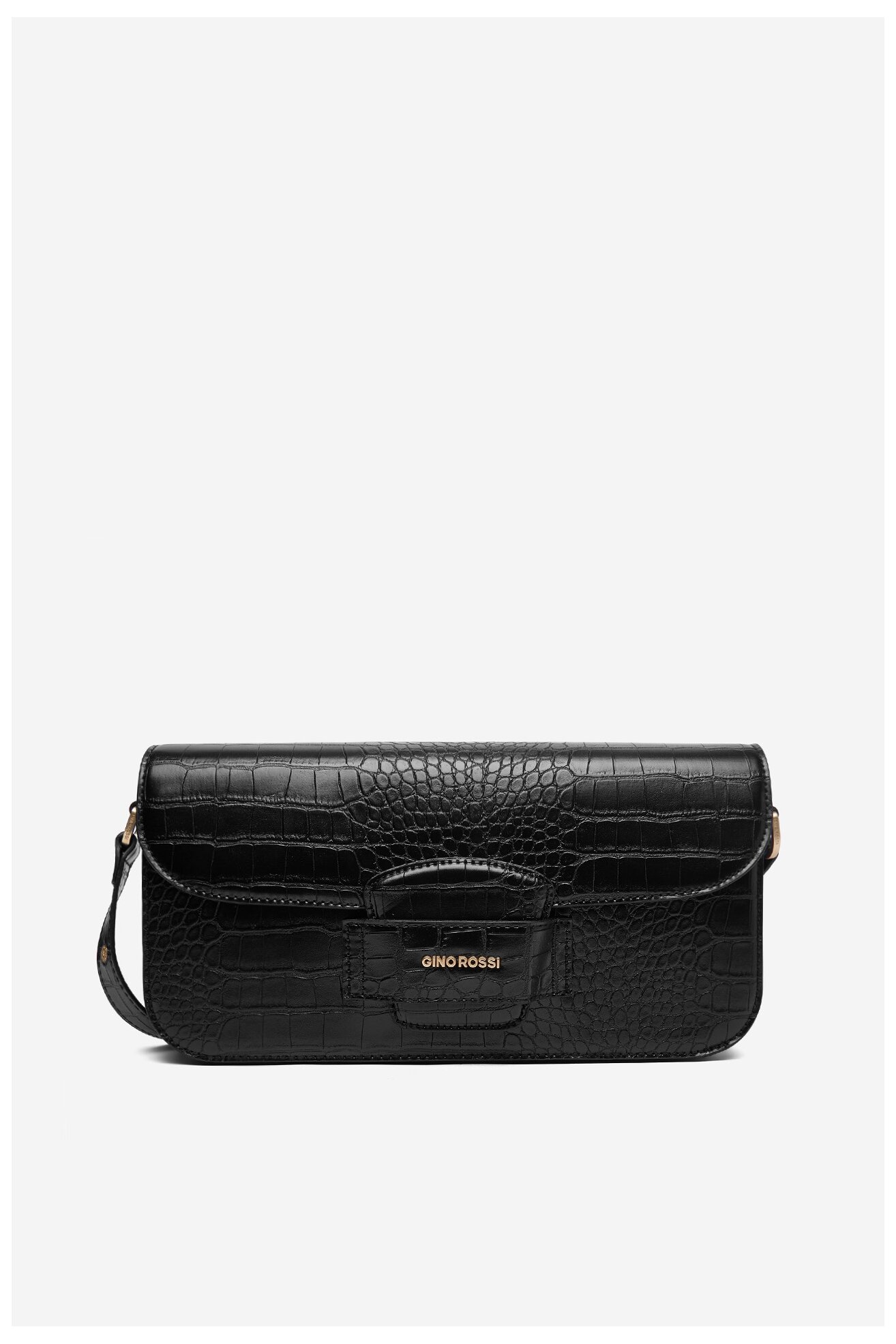 Сумка З Ремінцем Gino Rossi EO-LDA8554A ЧОРНИЙ