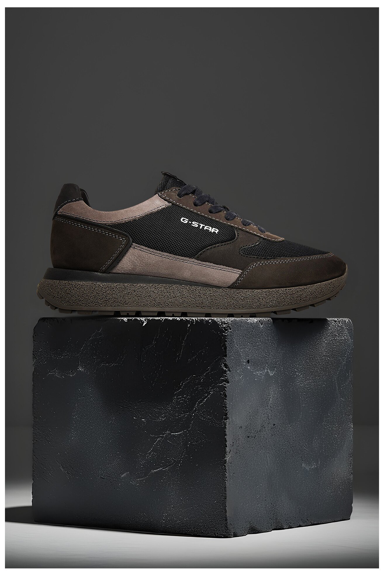 Sneakerși G-STAR RAW EO-DAIIONA-01 MI08 NEGRU