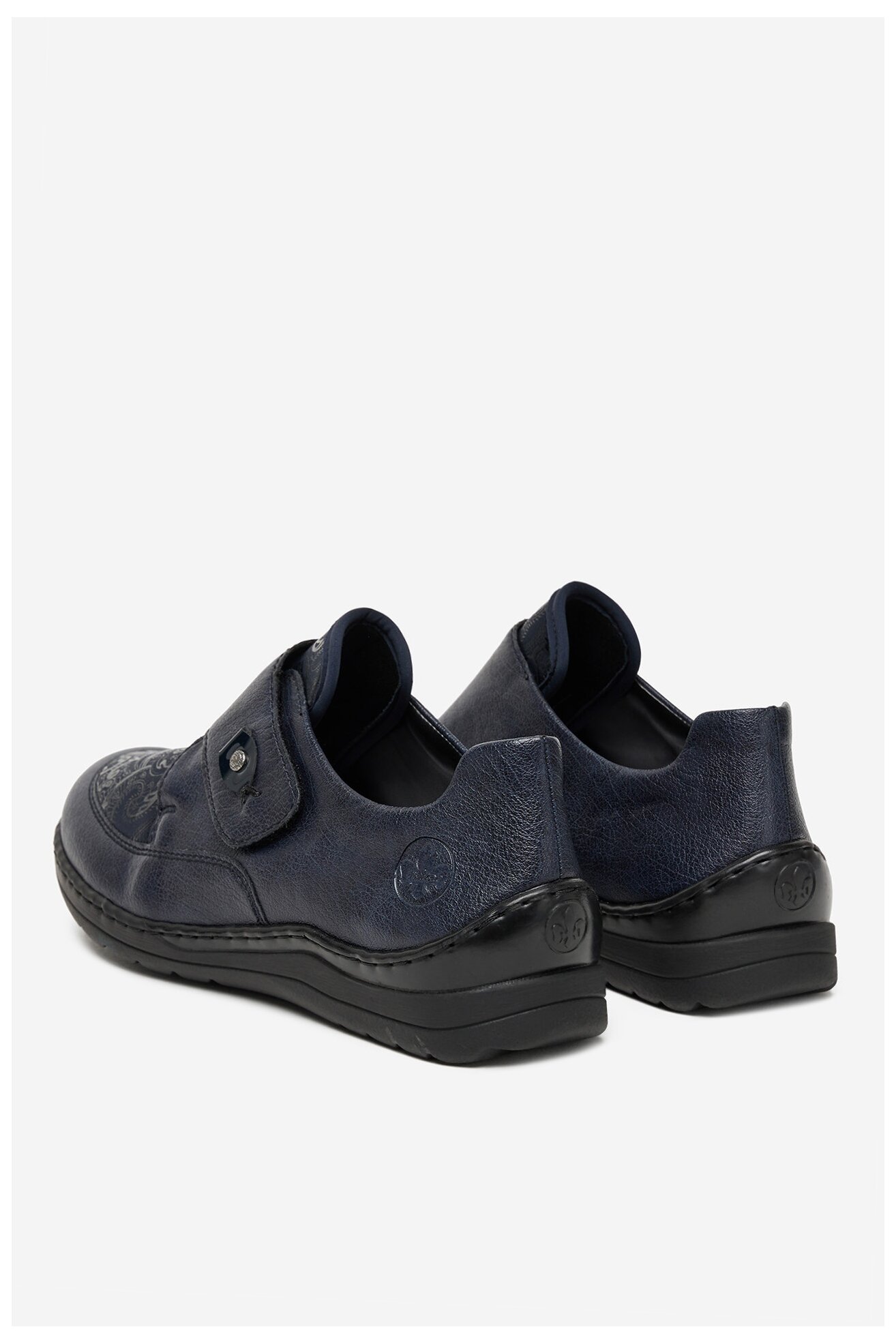 Półbuty Rieker 48951-14 Niebieski