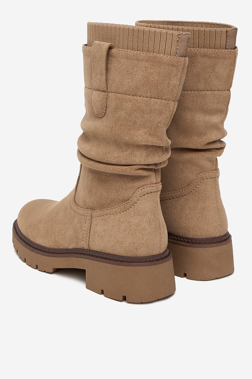 
                Kratke čizme Clara Barson BEŽ - 5906751433584