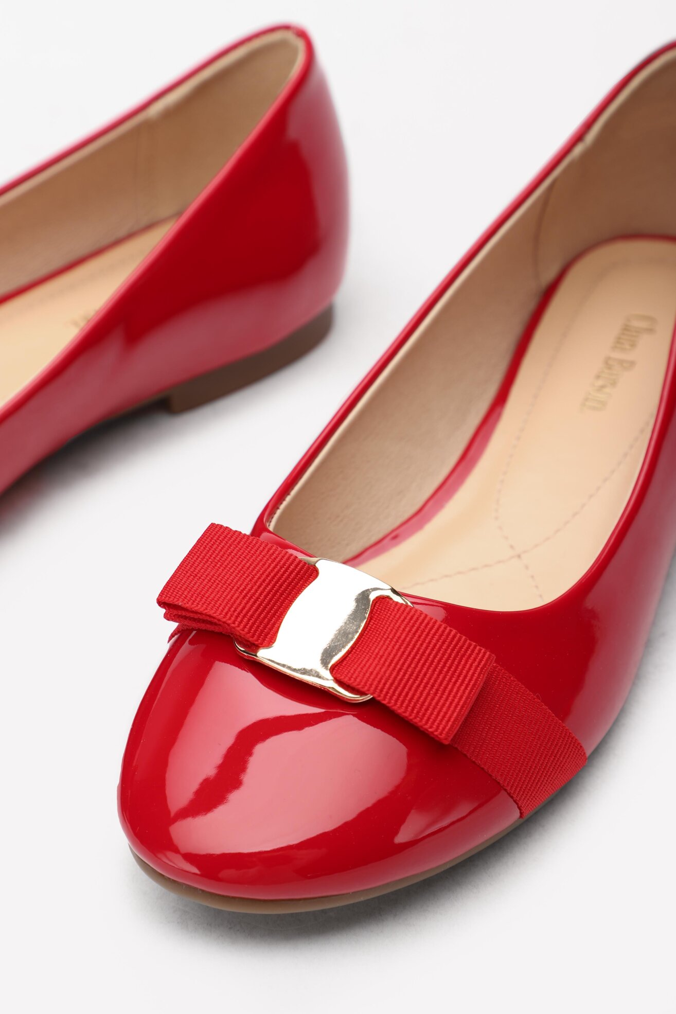 Baleriny Clara Barson WYL1756-5 Czerwony