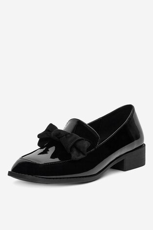 Мокасини DeeZee SQ873-1-BLACK PAT ЧОРНИЙ