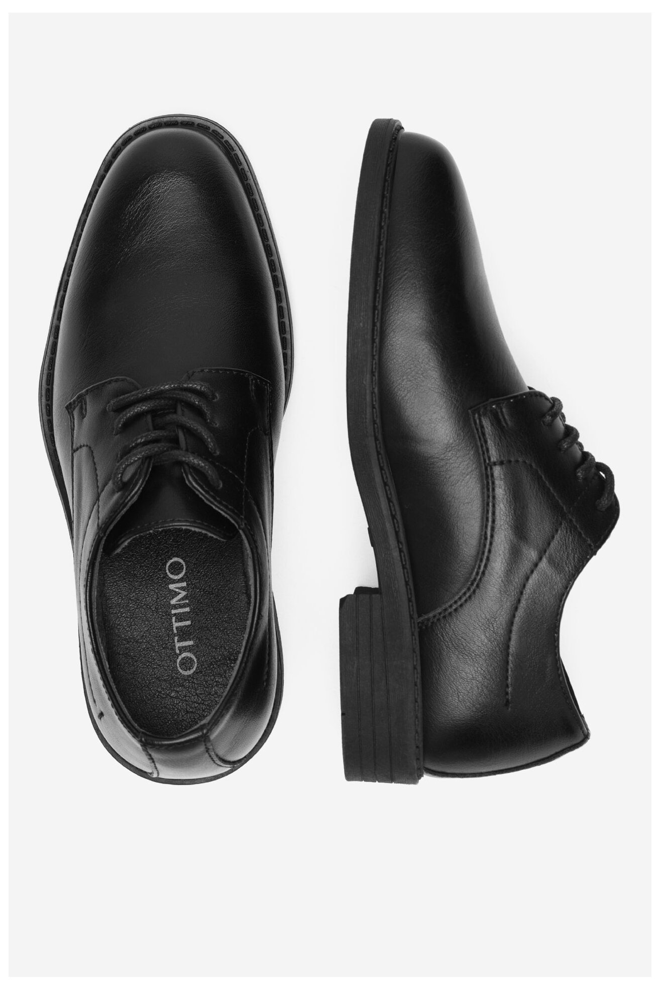 Pantofi casual Ottimo CM240808-3 NEGRU