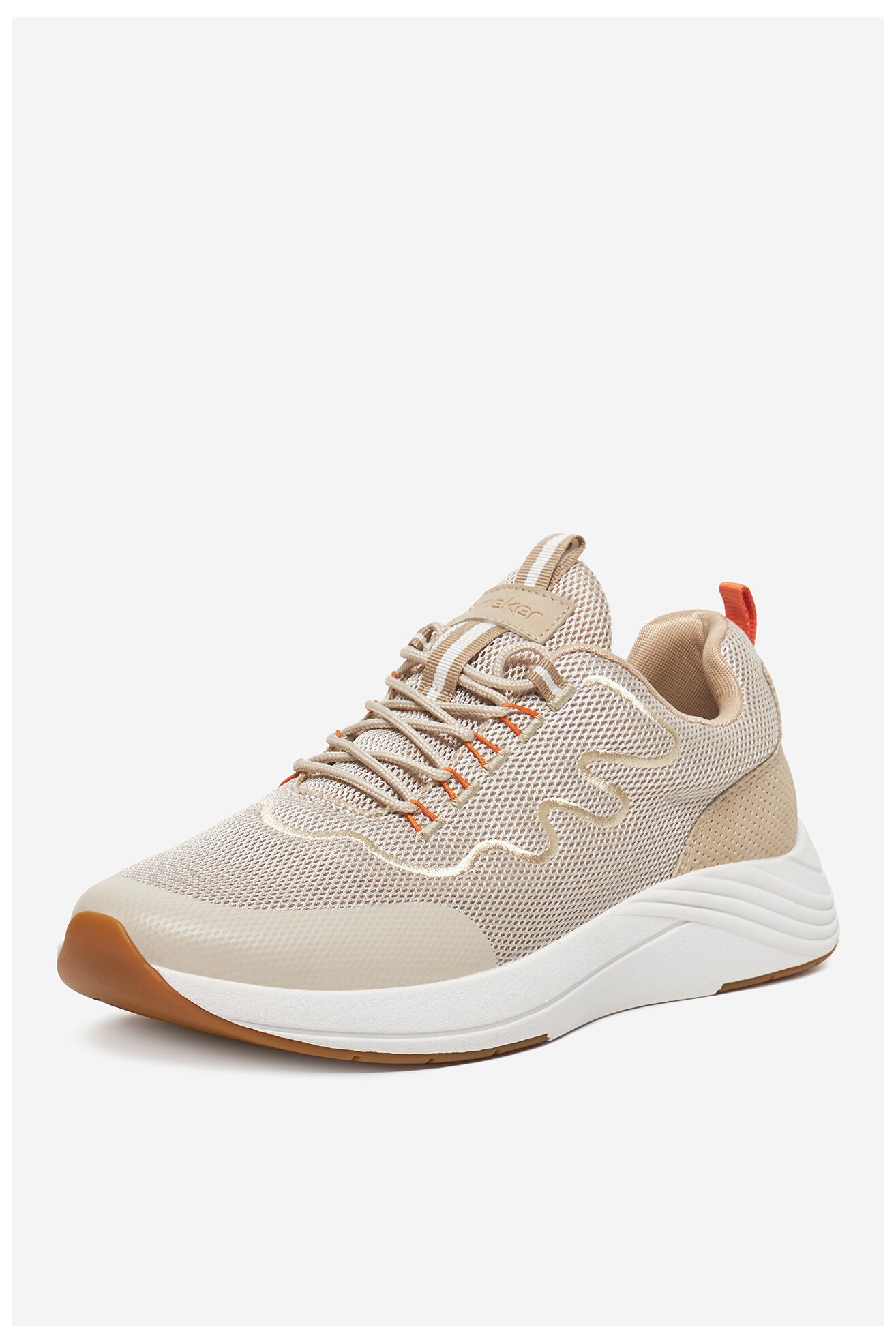 Sneakers Rieker N8504-60 Beżowy