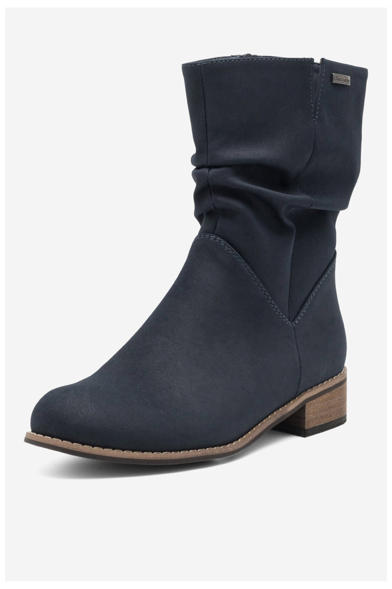 Kotníková obuv Clara Barson WS14087-02 TMAVĚ MODRÁ