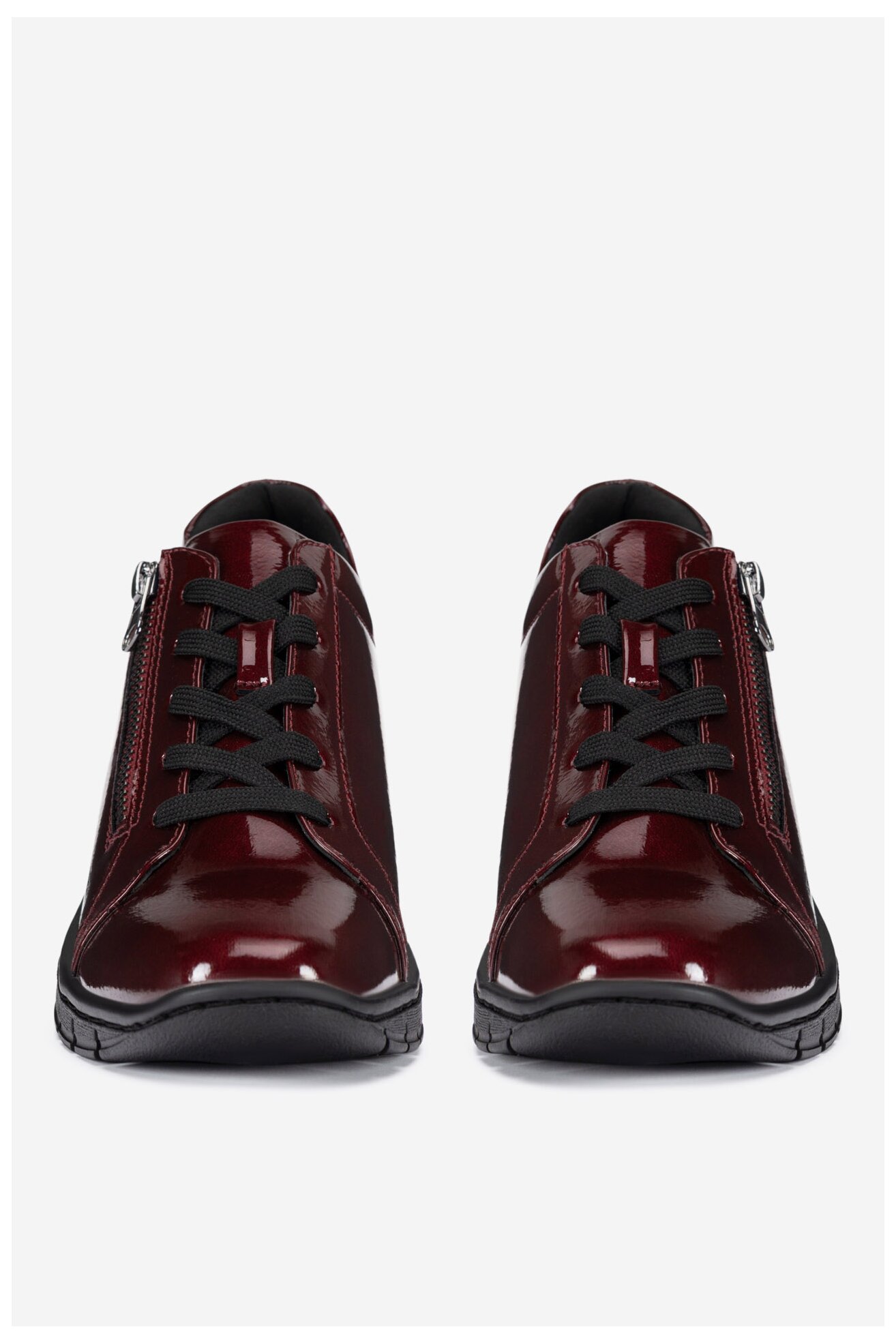 Półbuty Clara Barson CLAIRE WS6075-16 Bordowy