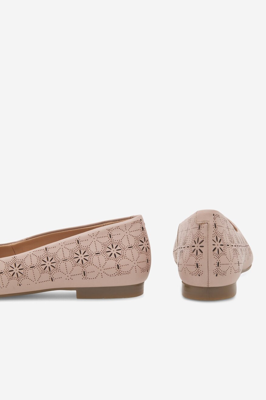 
                Lasocki - Baleriny skórzane - 5905588433224