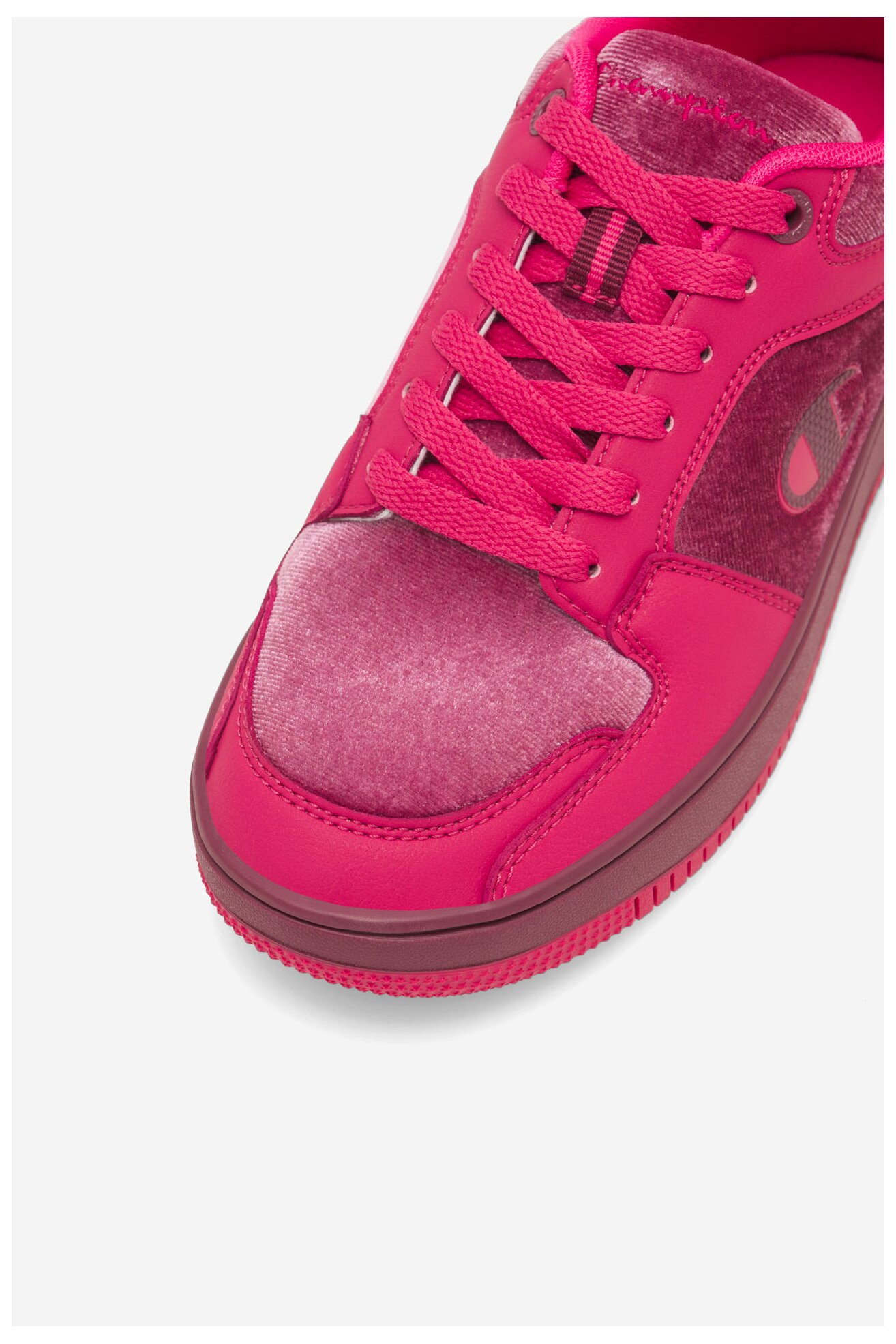 Sportovní obuv Champion REBOUND 2.0 LOW VELVET S11725-PS017 RŮŽOVÁ