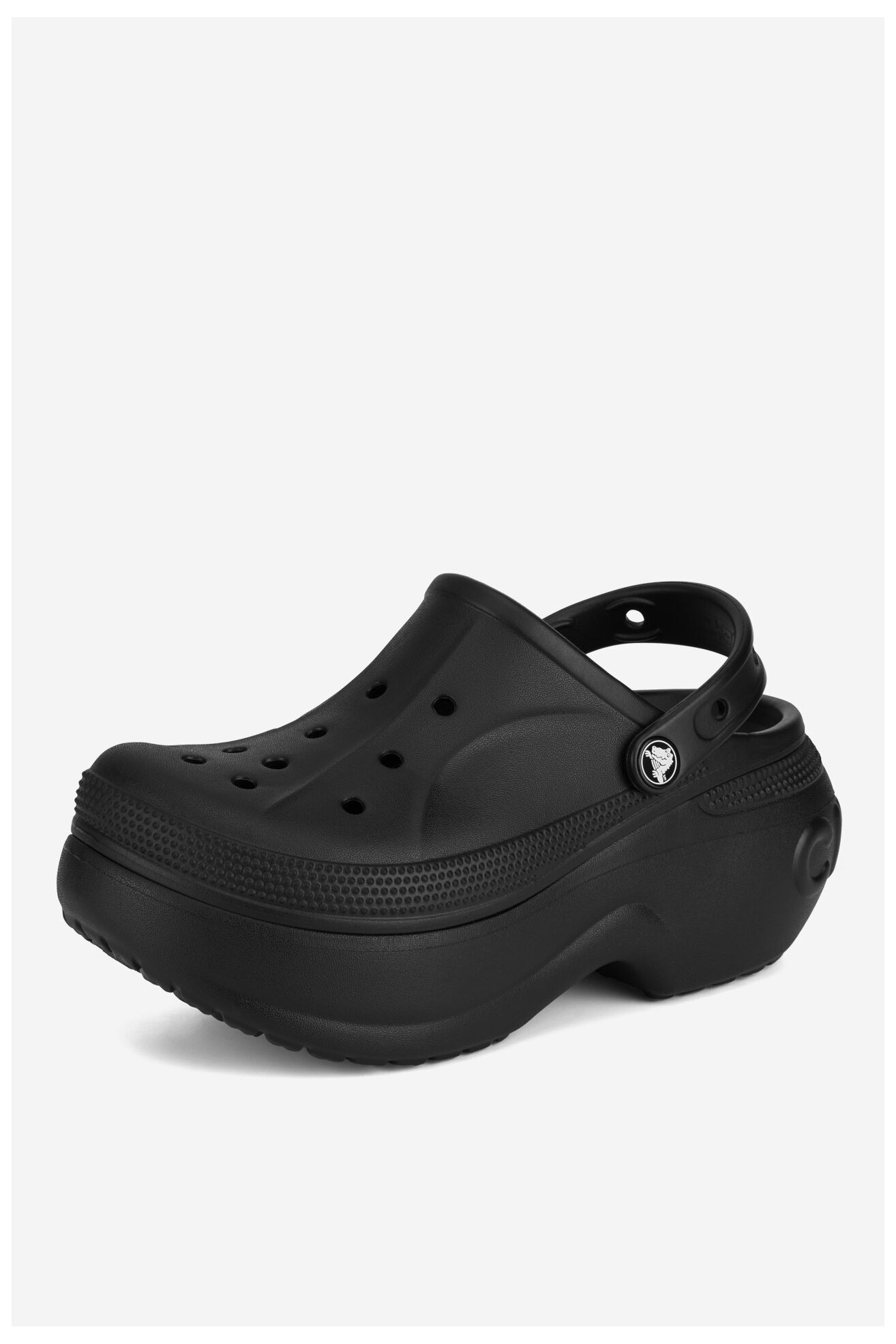 Klapki basenowe Crocs BELLA CLOG 210062-001 Czarny