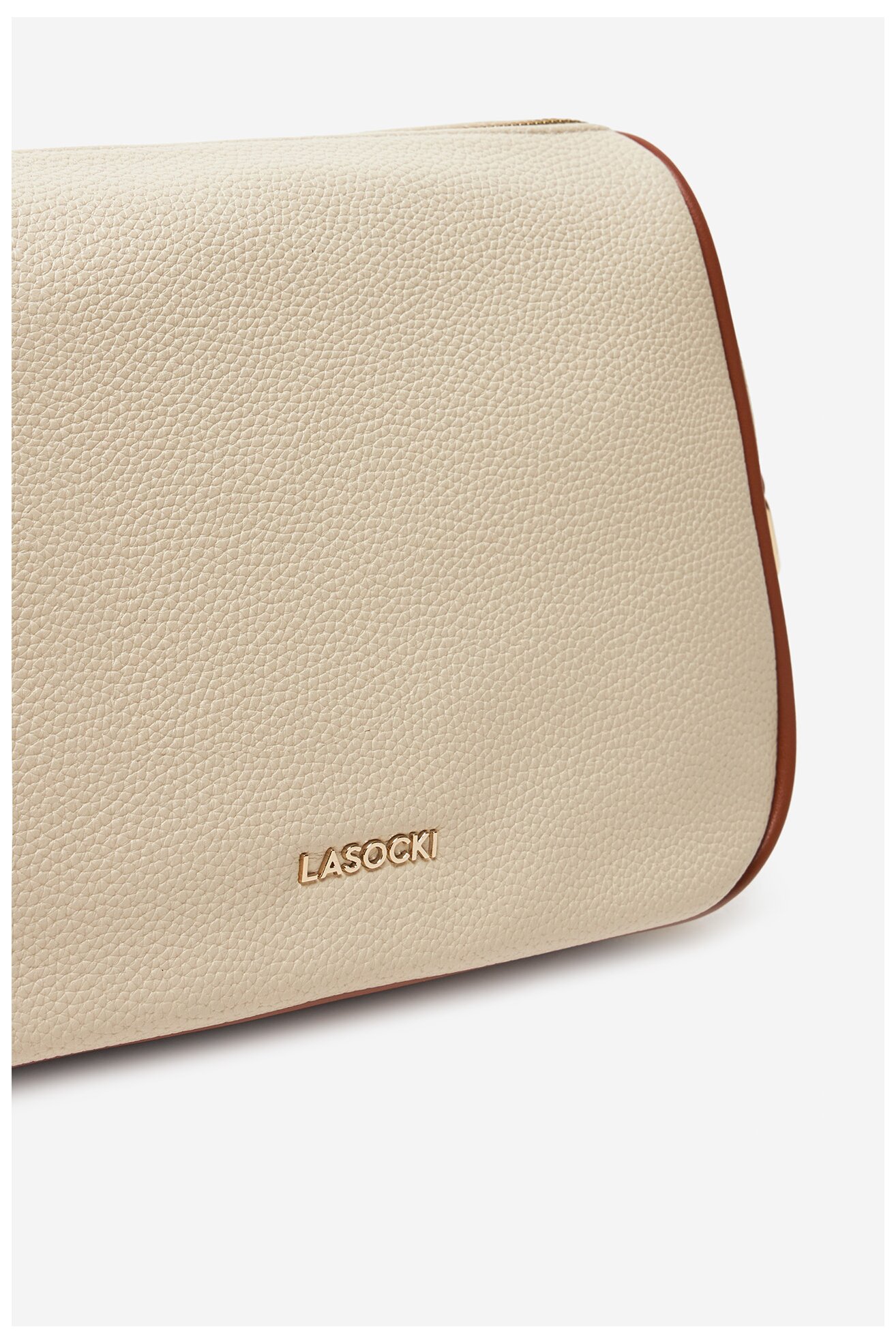 Kézitáska Lasocki LSK-O-006-07 CSONTSZÍNŰ