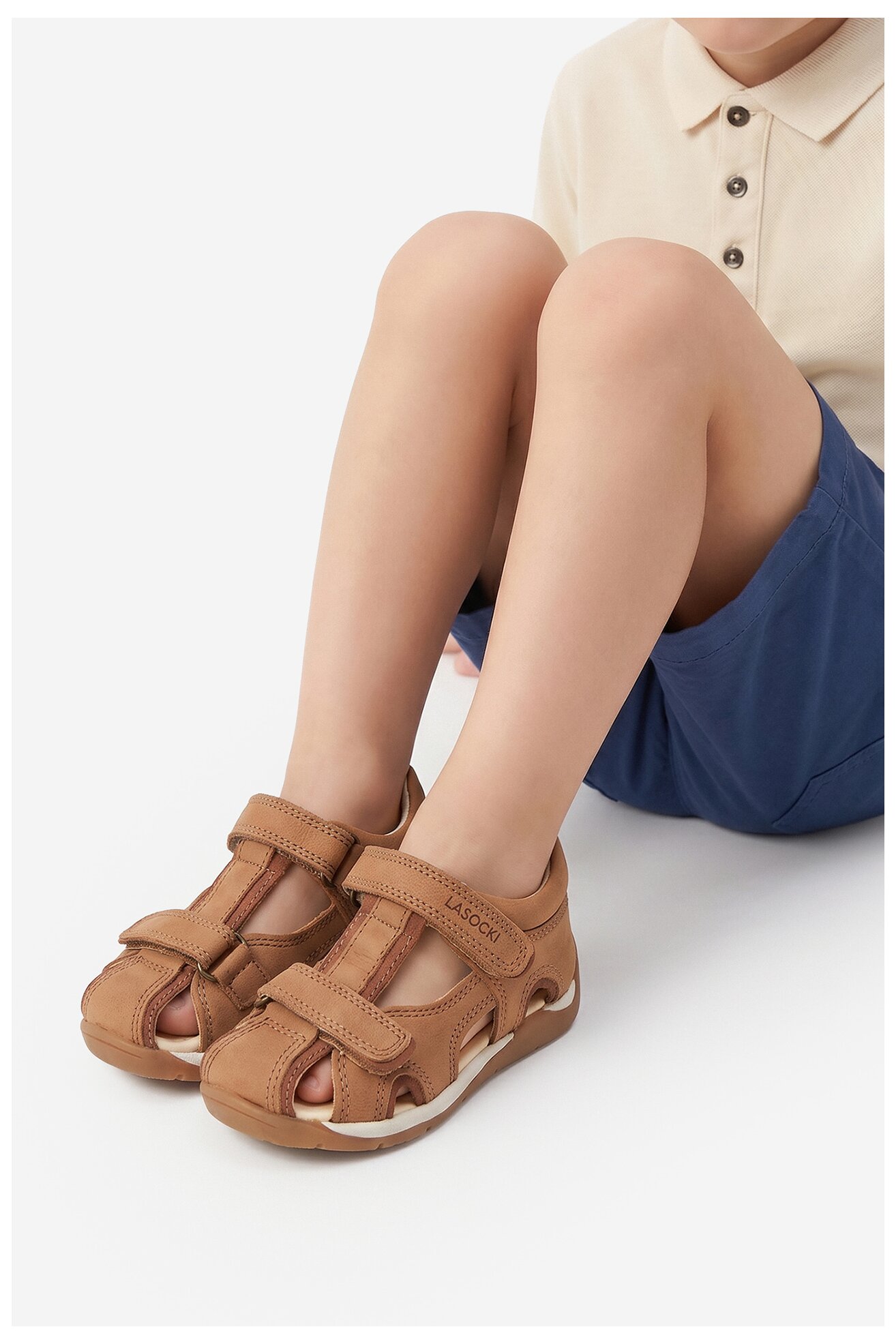Sandale Lasocki Kids CEO-CI12-MARCUS-02(II)CH BRAON