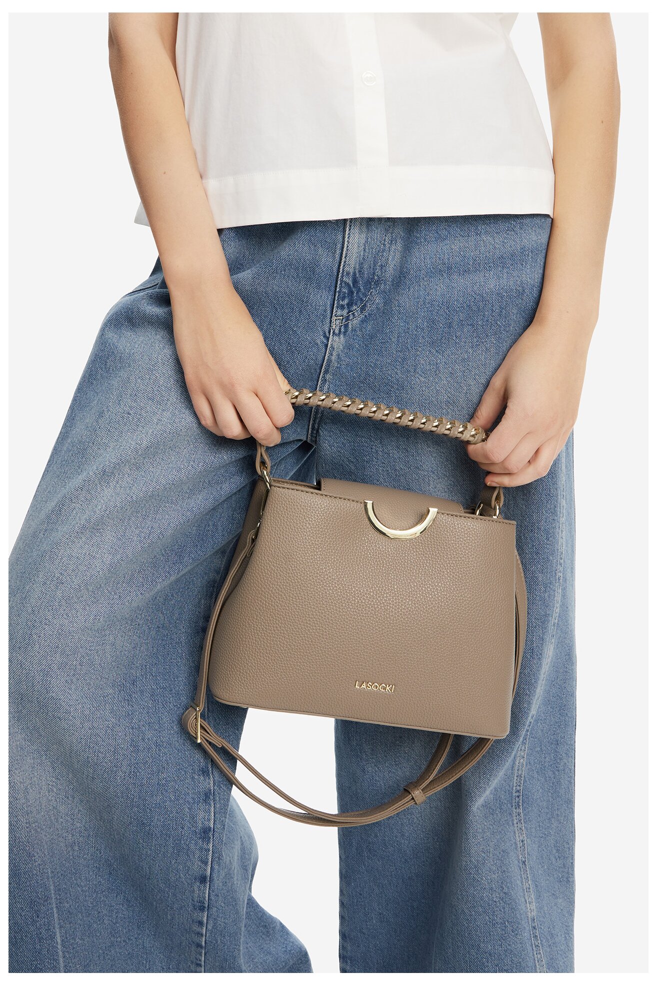 Geantă de mână Lasocki MLS-E-056-05 GRI