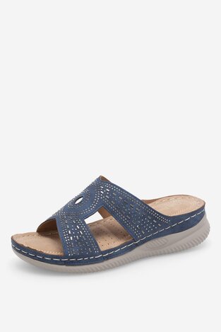 Шльопанець Clara Barson WYL05010-30 ГОЛУБИЙ