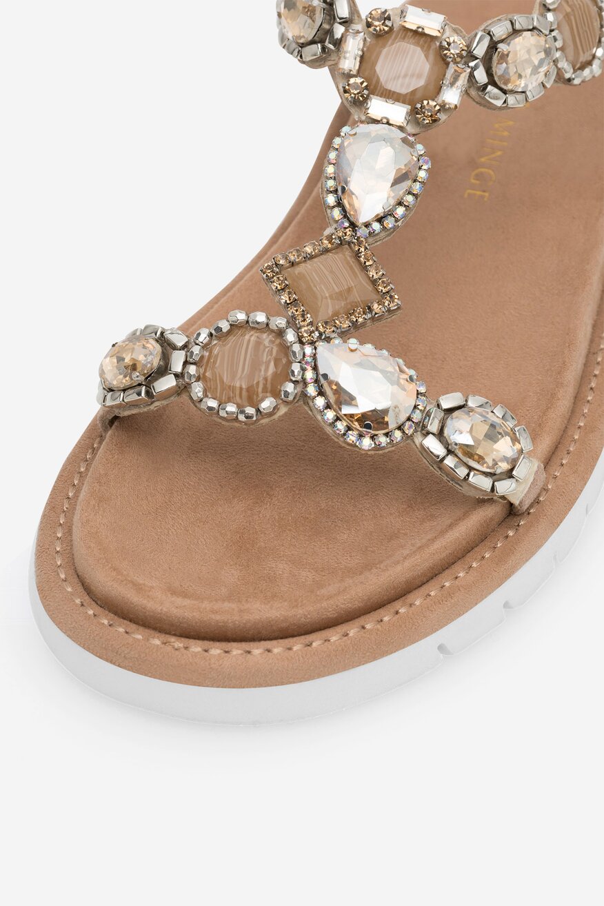 
                Сандали EVA MINGE БЕЖОВ - 5905588550242