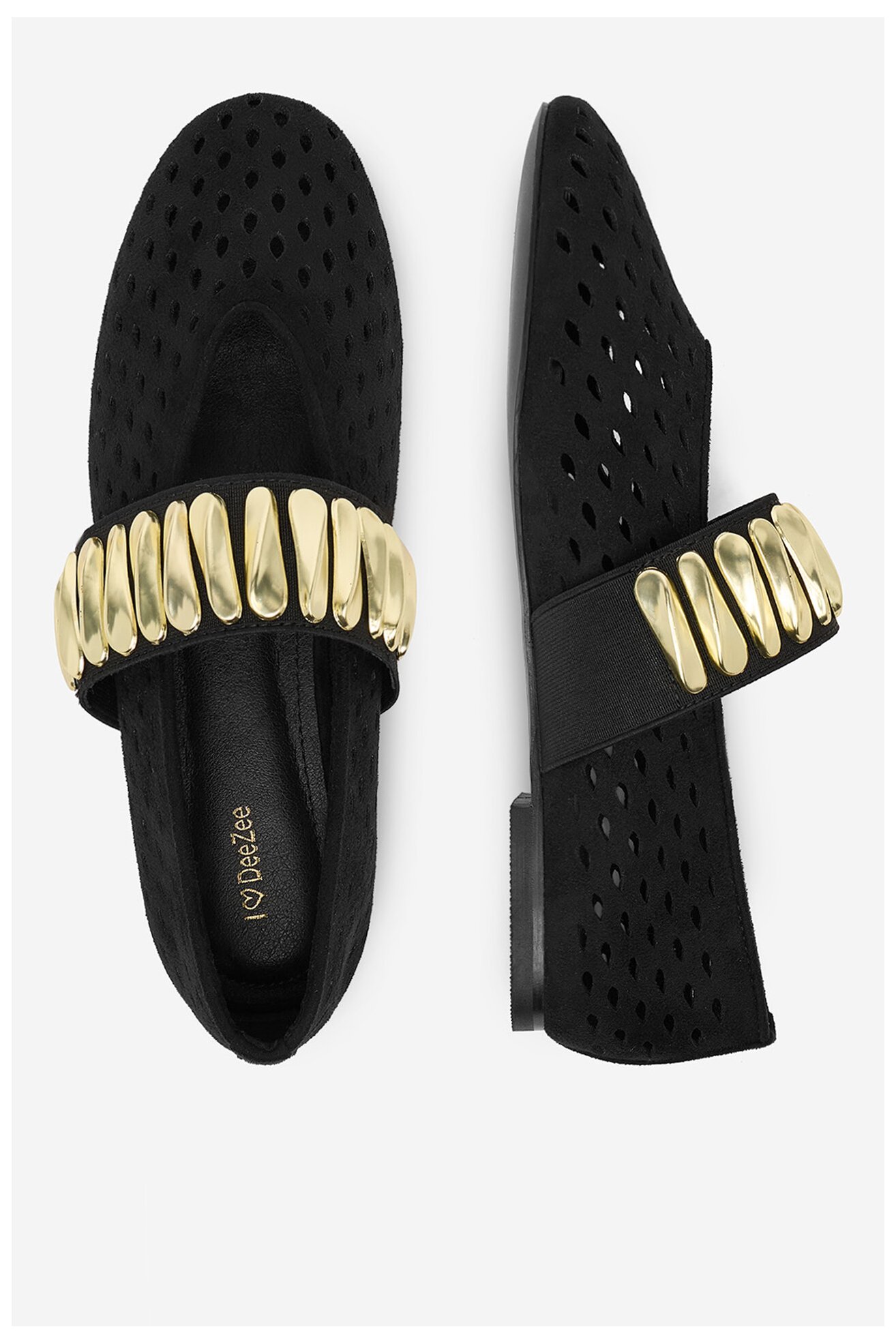 Baleriny DeeZee CEO-HY8171-1 Czarny